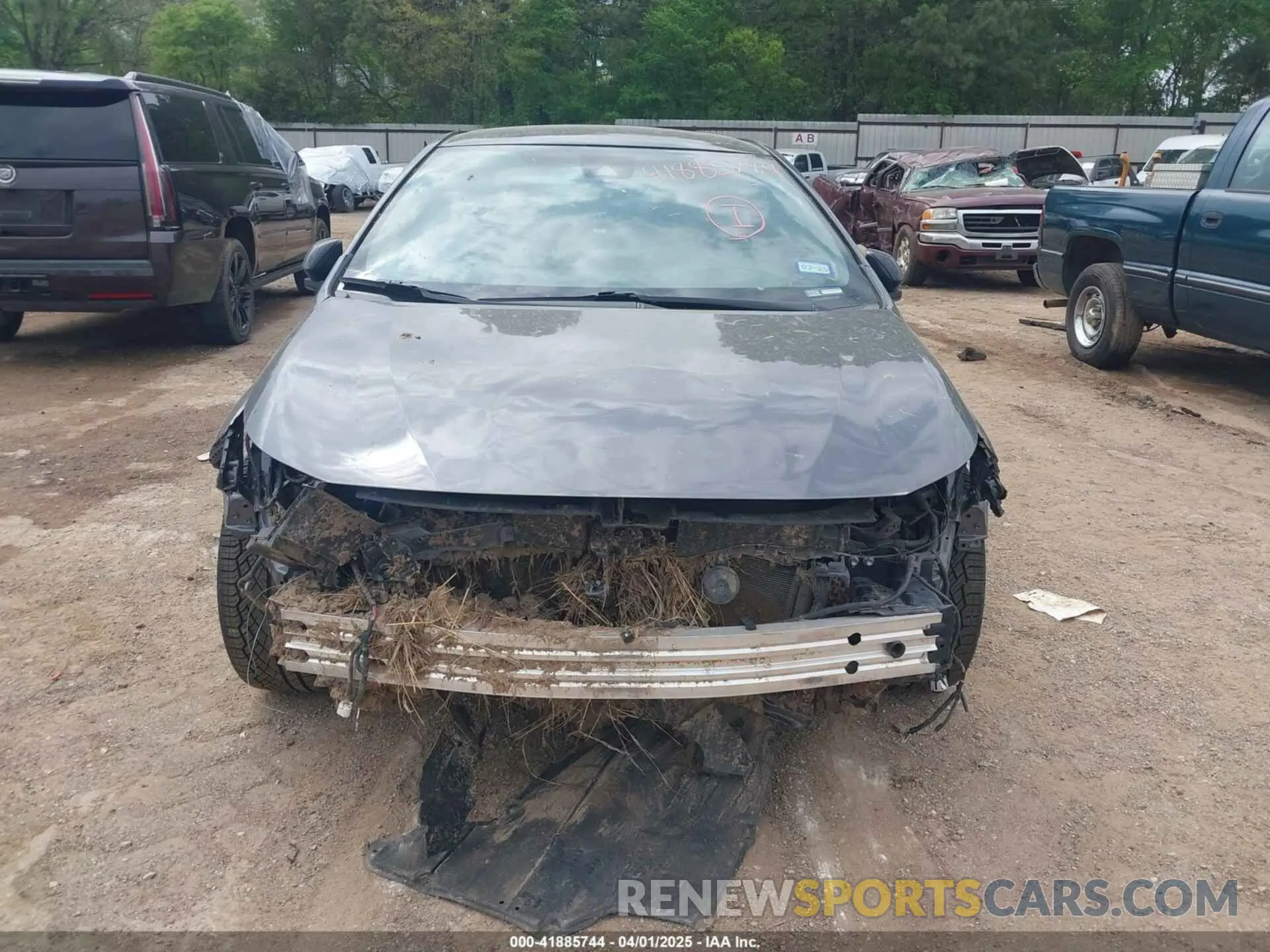 13 fotografías del automóvil dañado JTNC4MBE0M3117174 TOYOTA COROLLA 2021
