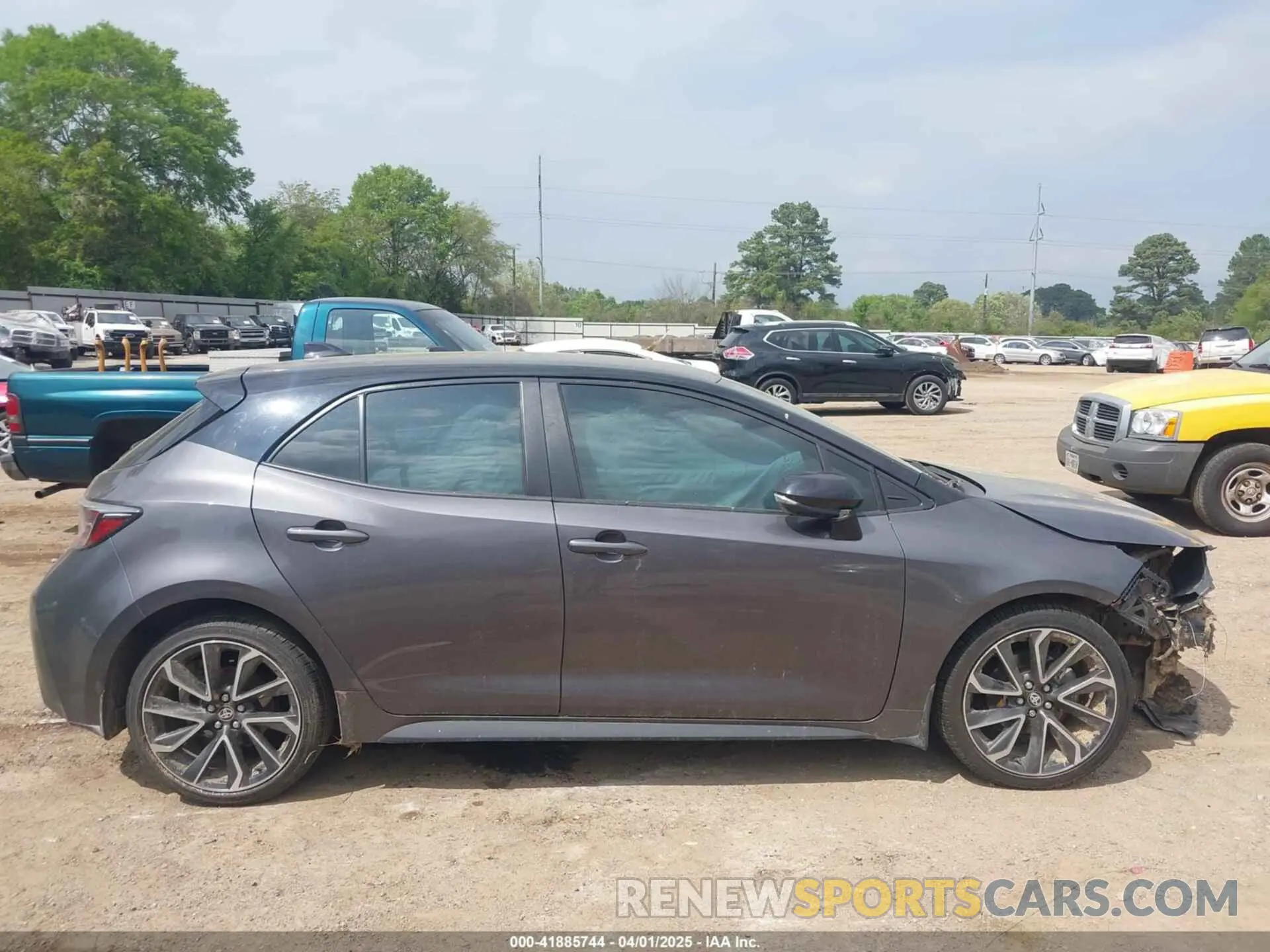 14 fotografías del automóvil dañado JTNC4MBE0M3117174 TOYOTA COROLLA 2021