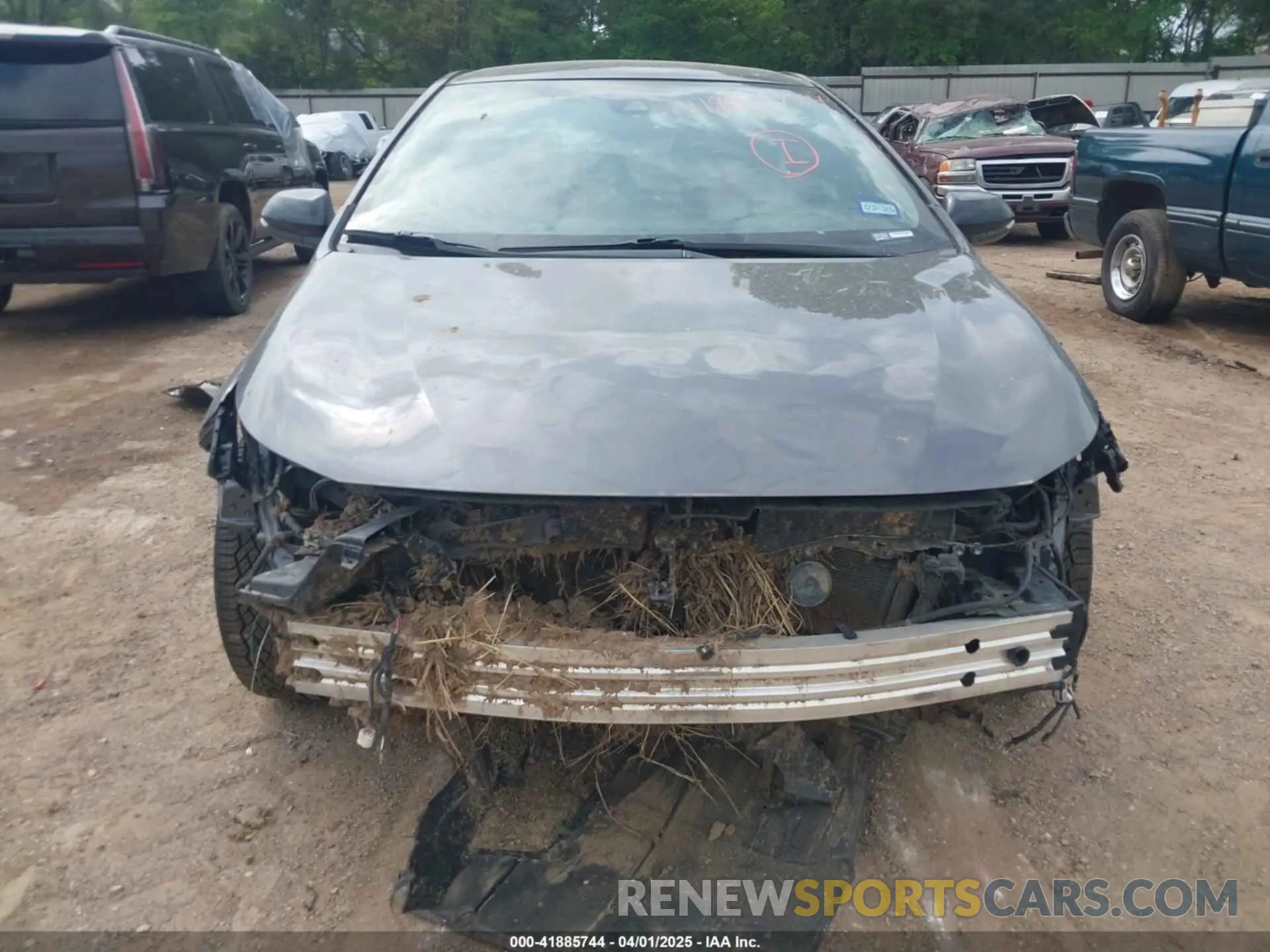 6 fotografías del automóvil dañado JTNC4MBE0M3117174 TOYOTA COROLLA 2021