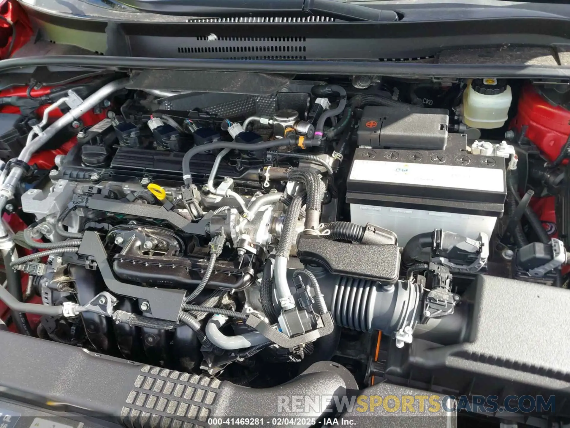 10 fotografías del automóvil dañado JTNC4MBE1M3139443 TOYOTA COROLLA 2021