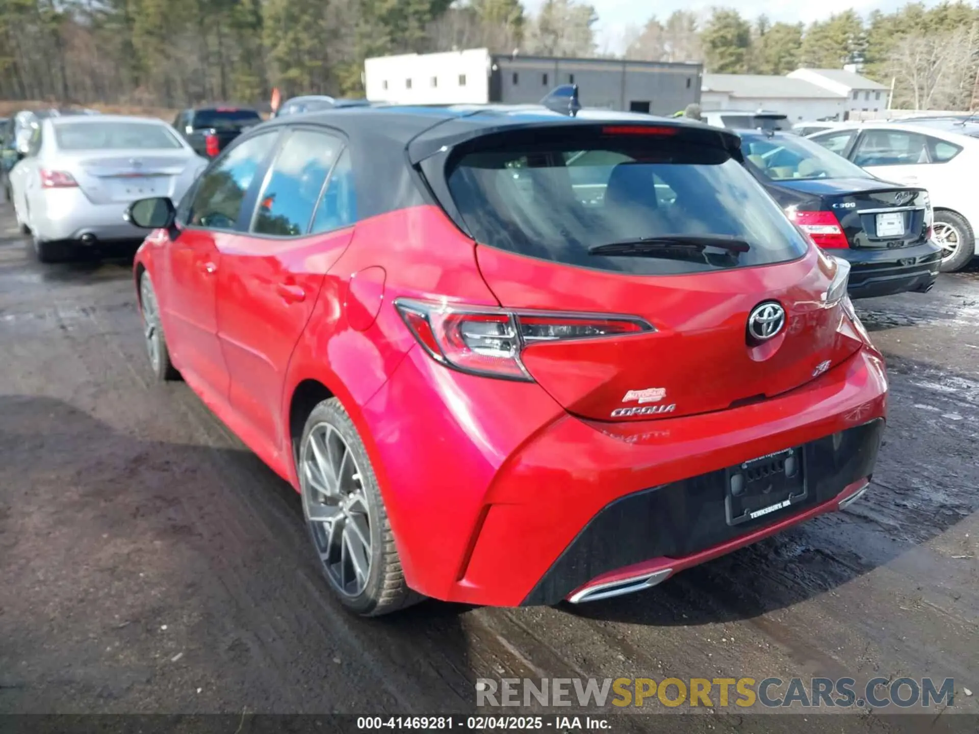 14 fotografías del automóvil dañado JTNC4MBE1M3139443 TOYOTA COROLLA 2021