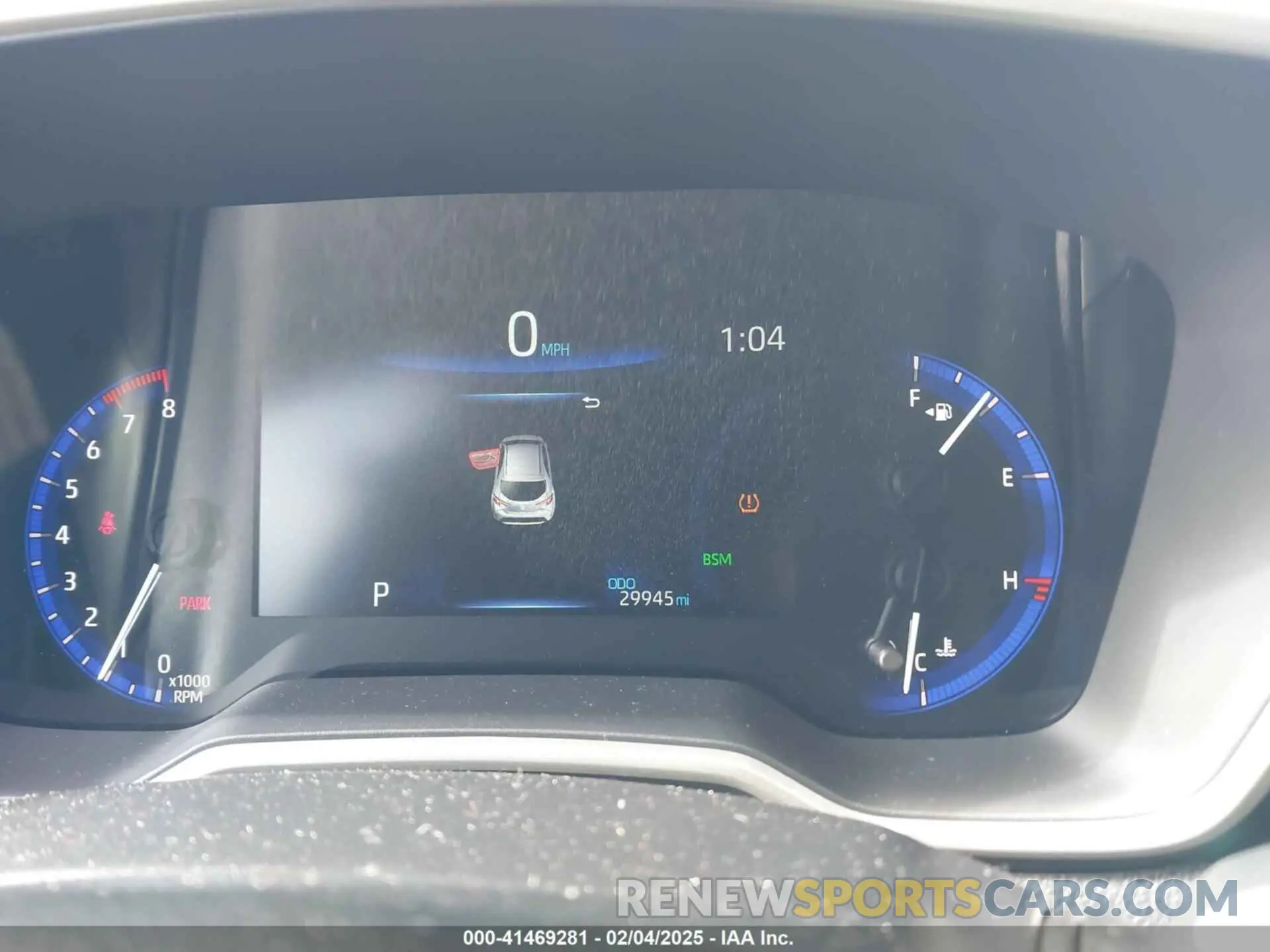 7 fotografías del automóvil dañado JTNC4MBE1M3139443 TOYOTA COROLLA 2021