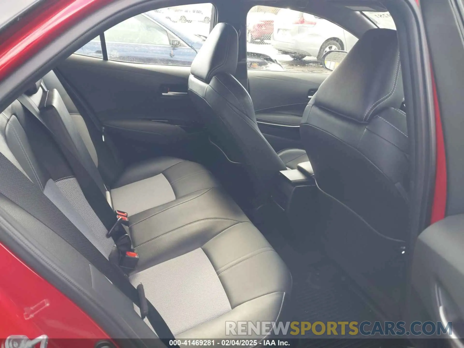 8 fotografías del automóvil dañado JTNC4MBE1M3139443 TOYOTA COROLLA 2021
