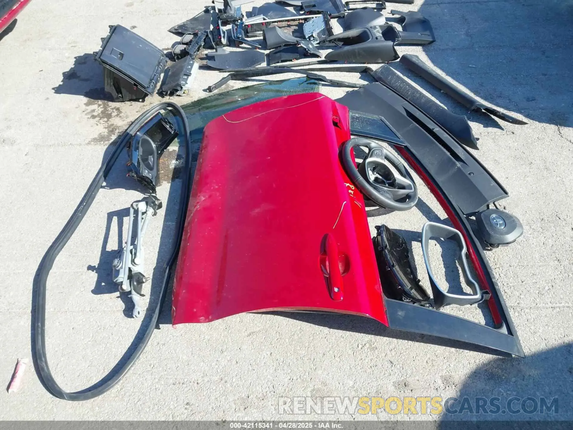 18 fotografías del automóvil dañado JTNC4MBE4M3138772 TOYOTA COROLLA 2021