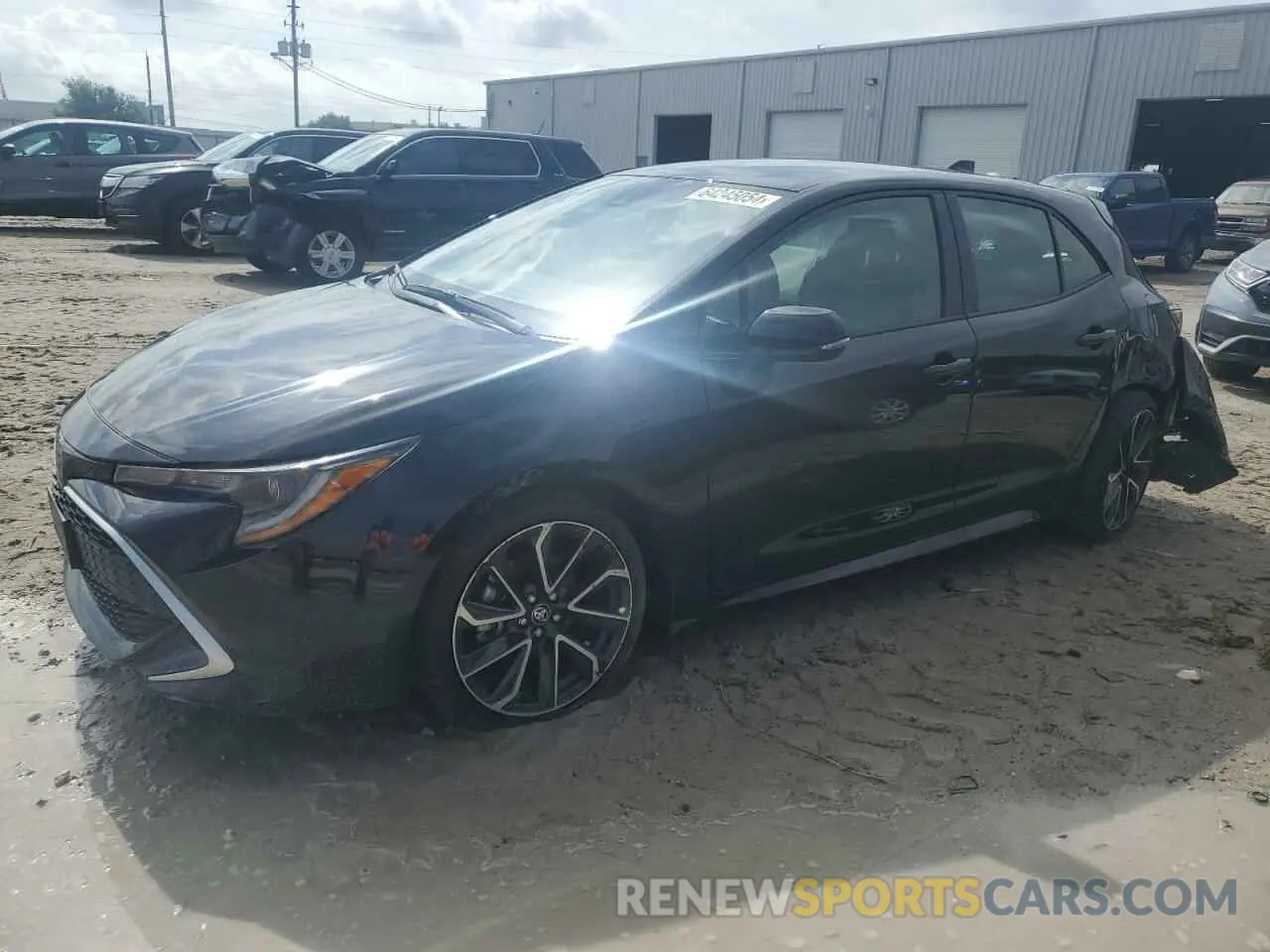1 fotografías del automóvil dañado JTNC4MBE5M3108339 TOYOTA COROLLA 2021