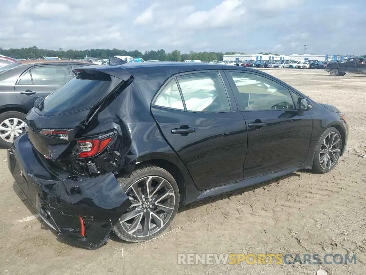 3 fotografías del automóvil dañado JTNC4MBE5M3108339 TOYOTA COROLLA 2021