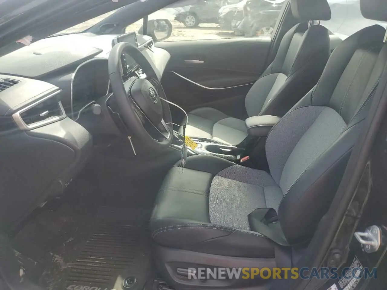 7 fotografías del automóvil dañado JTNC4MBE5M3108339 TOYOTA COROLLA 2021