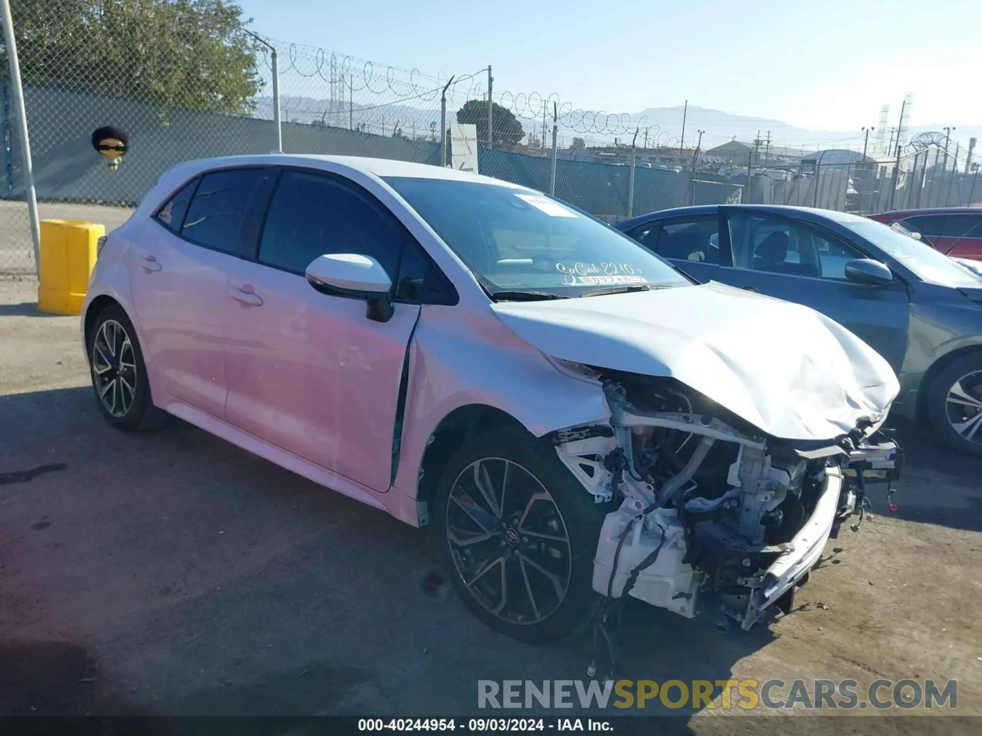 1 fotografías del automóvil dañado JTNC4MBE5M3132544 TOYOTA COROLLA 2021