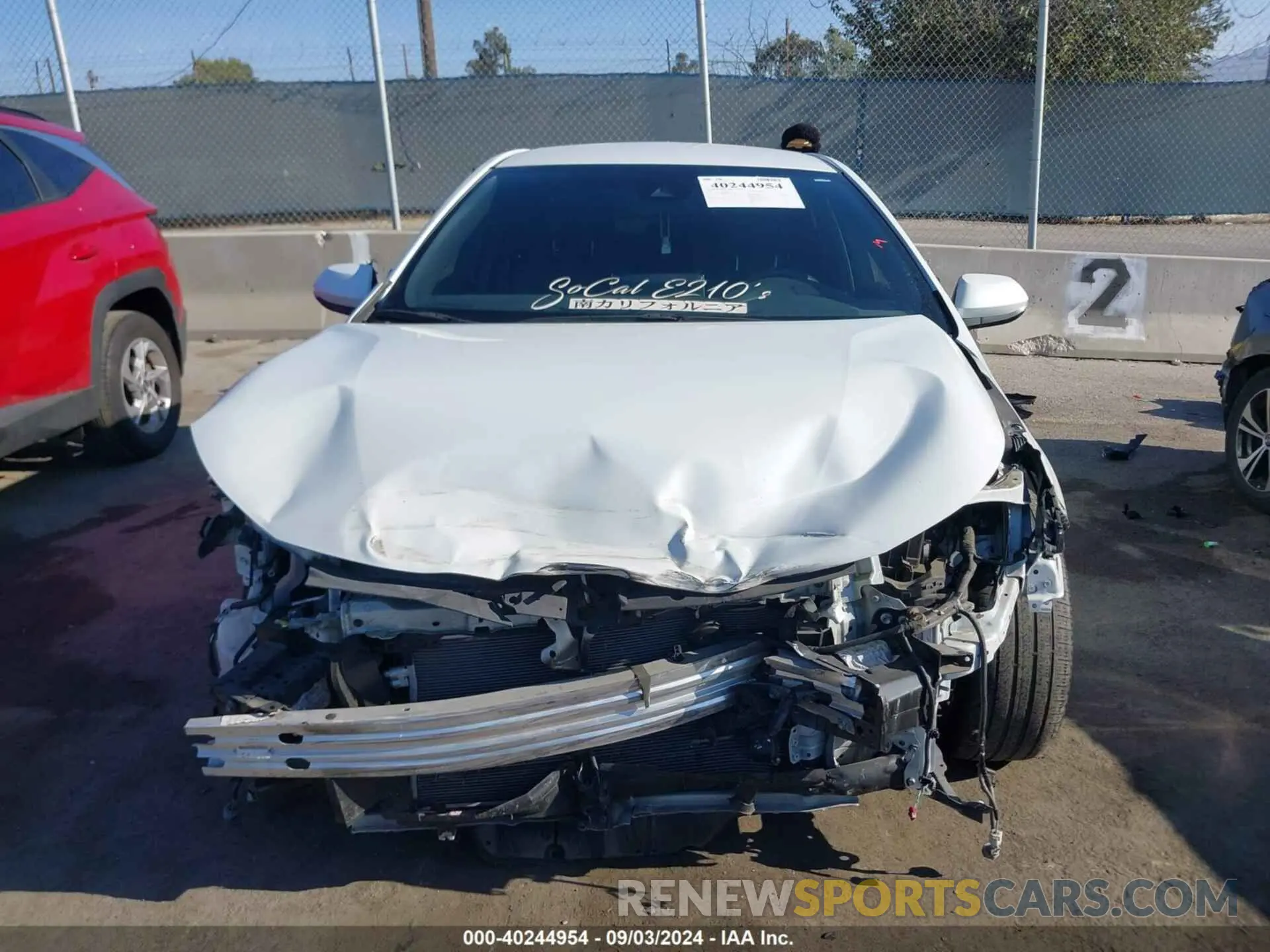13 fotografías del automóvil dañado JTNC4MBE5M3132544 TOYOTA COROLLA 2021