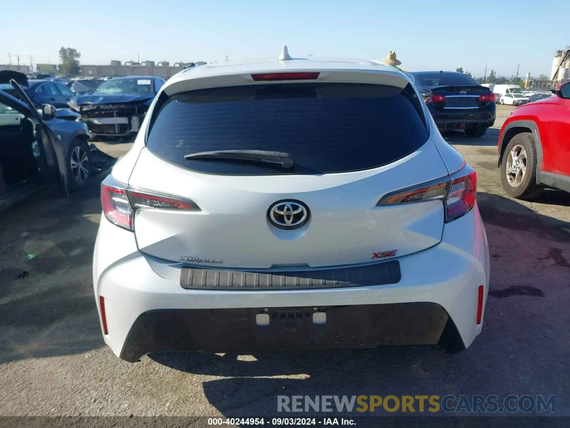17 fotografías del automóvil dañado JTNC4MBE5M3132544 TOYOTA COROLLA 2021