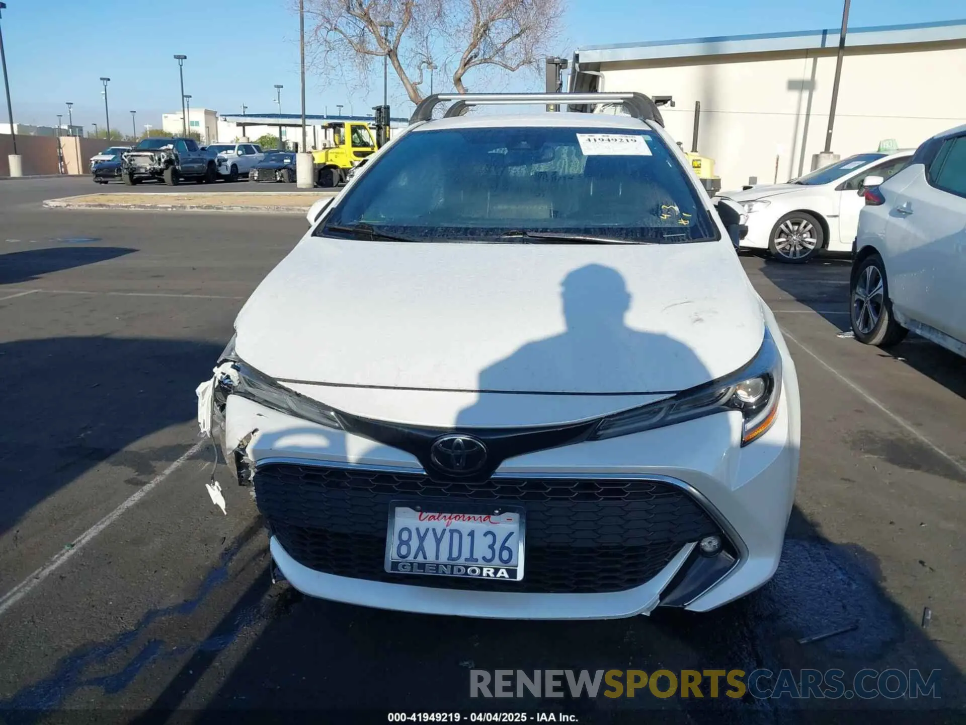 13 fotografías del automóvil dañado JTNC4MBE5M3146928 TOYOTA COROLLA 2021