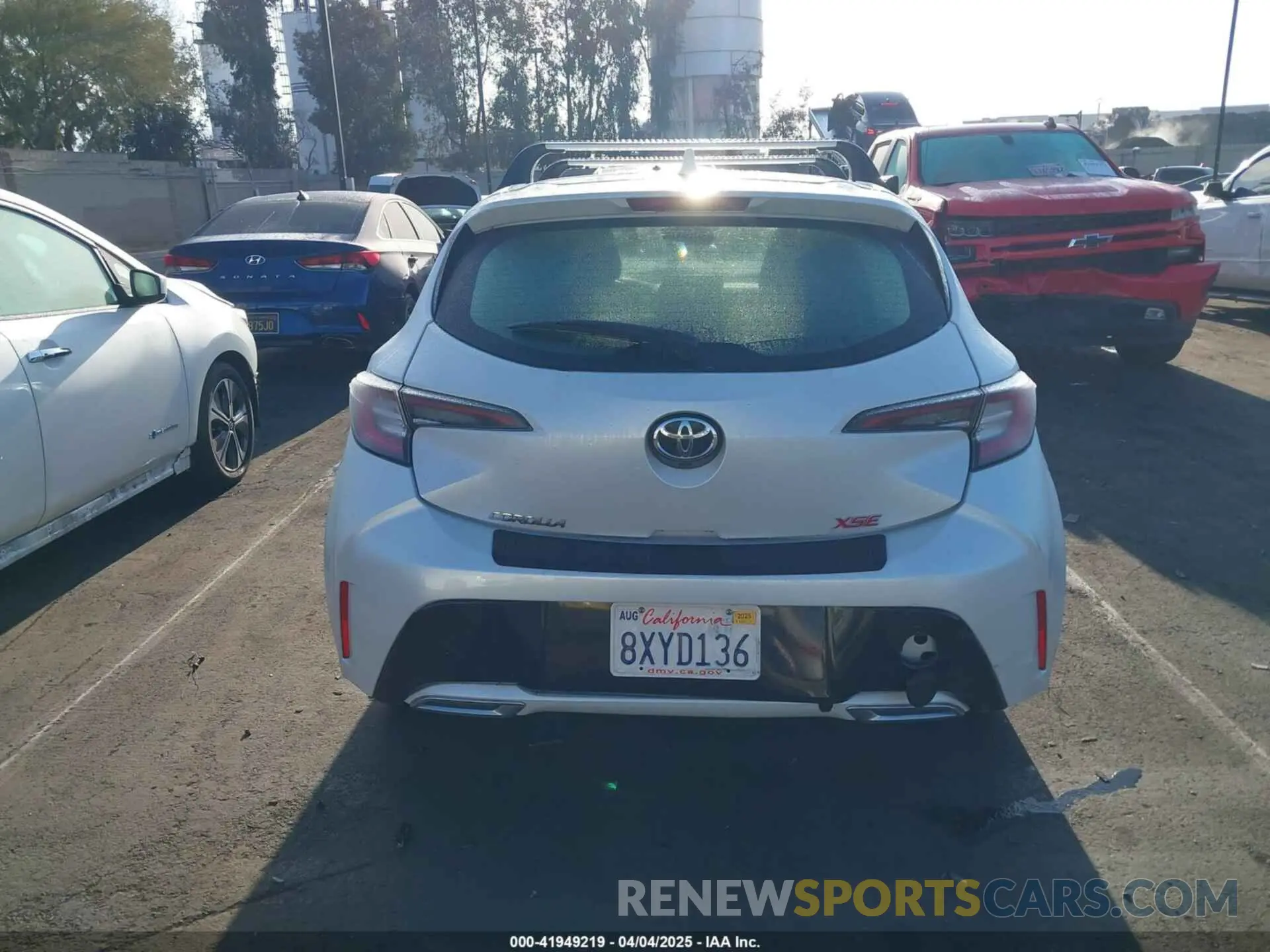 17 fotografías del automóvil dañado JTNC4MBE5M3146928 TOYOTA COROLLA 2021