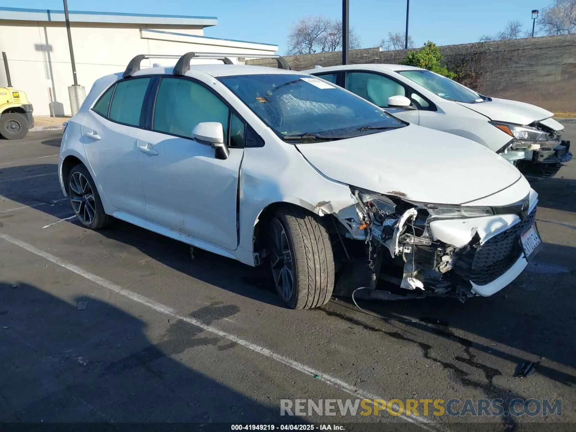 6 fotografías del automóvil dañado JTNC4MBE5M3146928 TOYOTA COROLLA 2021