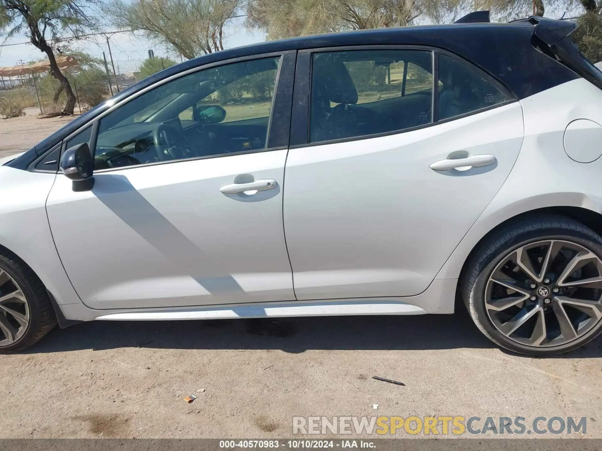 14 fotografías del automóvil dañado JTNC4MBE6M3127613 TOYOTA COROLLA 2021