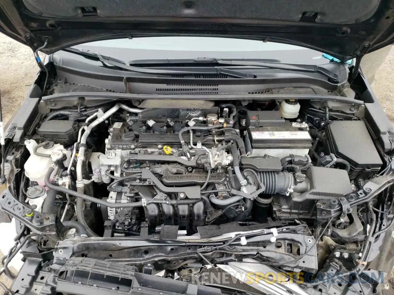 7 fotografías del automóvil dañado JTNC4MBE8M3122400 TOYOTA COROLLA 2021