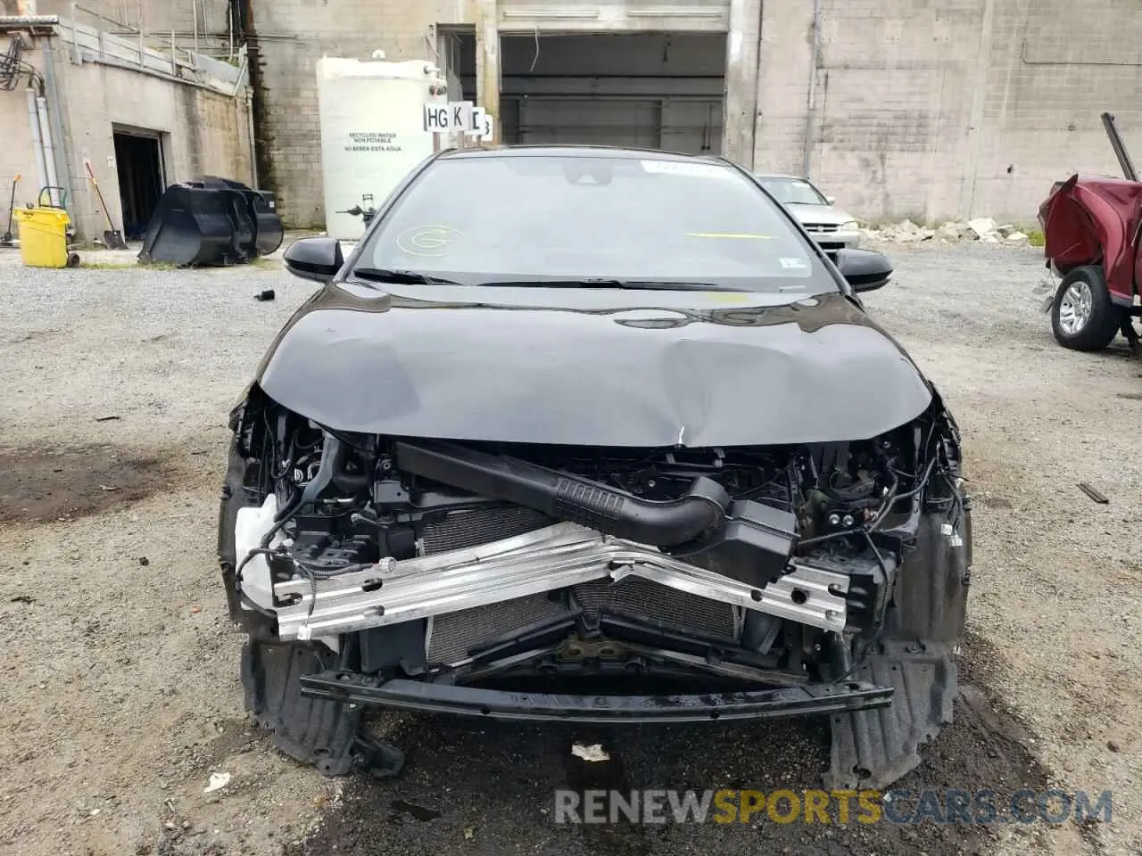 9 fotografías del automóvil dañado JTNC4MBE8M3122400 TOYOTA COROLLA 2021