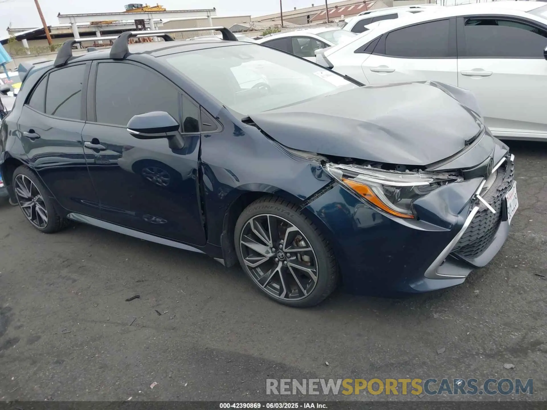 1 fotografías del automóvil dañado JTNC4MBE9M3125080 TOYOTA COROLLA 2021