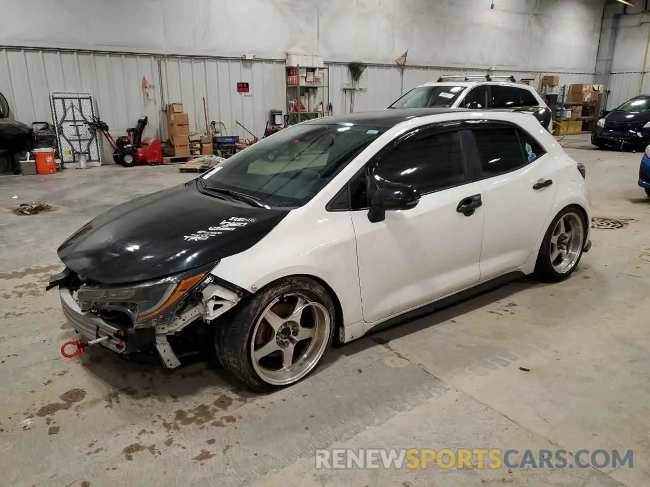 1 fotografías del automóvil dañado JTND4MBE0M3110536 TOYOTA COROLLA 2021