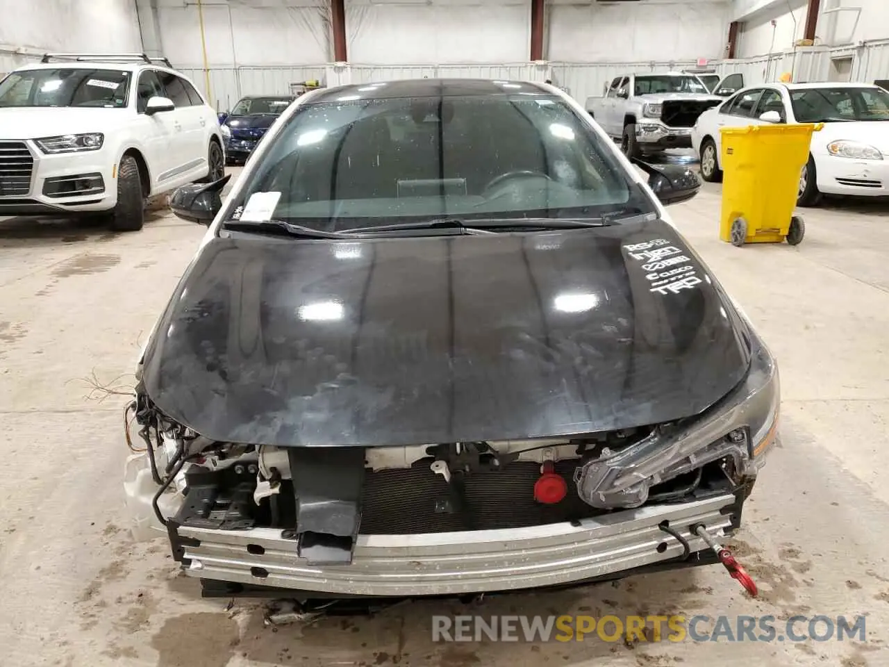 5 fotografías del automóvil dañado JTND4MBE0M3110536 TOYOTA COROLLA 2021