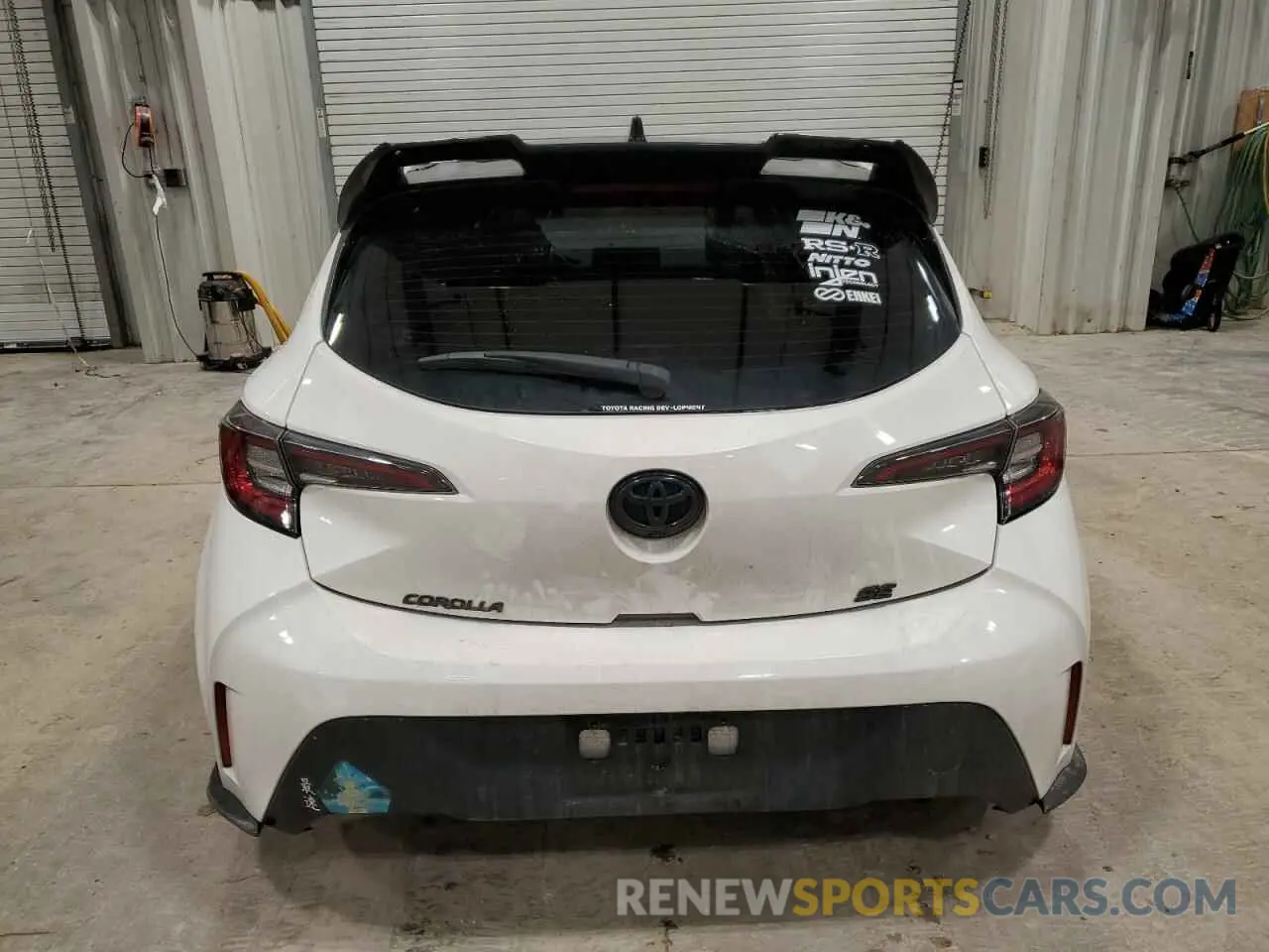 6 fotografías del automóvil dañado JTND4MBE0M3110536 TOYOTA COROLLA 2021