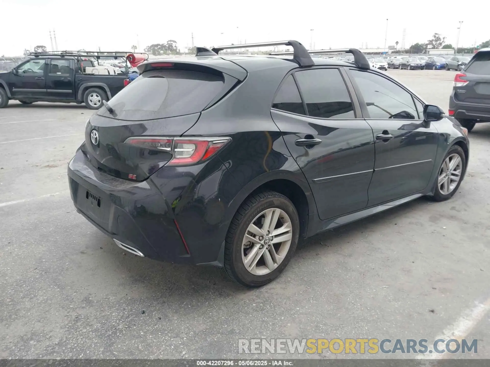 4 fotografías del automóvil dañado JTND4MBE0M3121357 TOYOTA COROLLA 2021