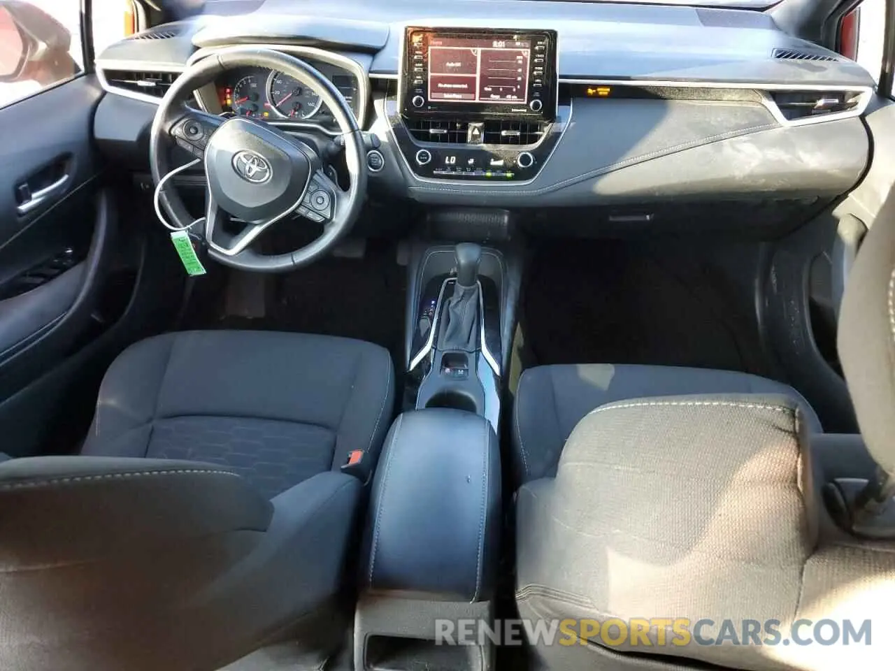 8 fotografías del automóvil dañado JTND4MBE1M3109041 TOYOTA COROLLA 2021