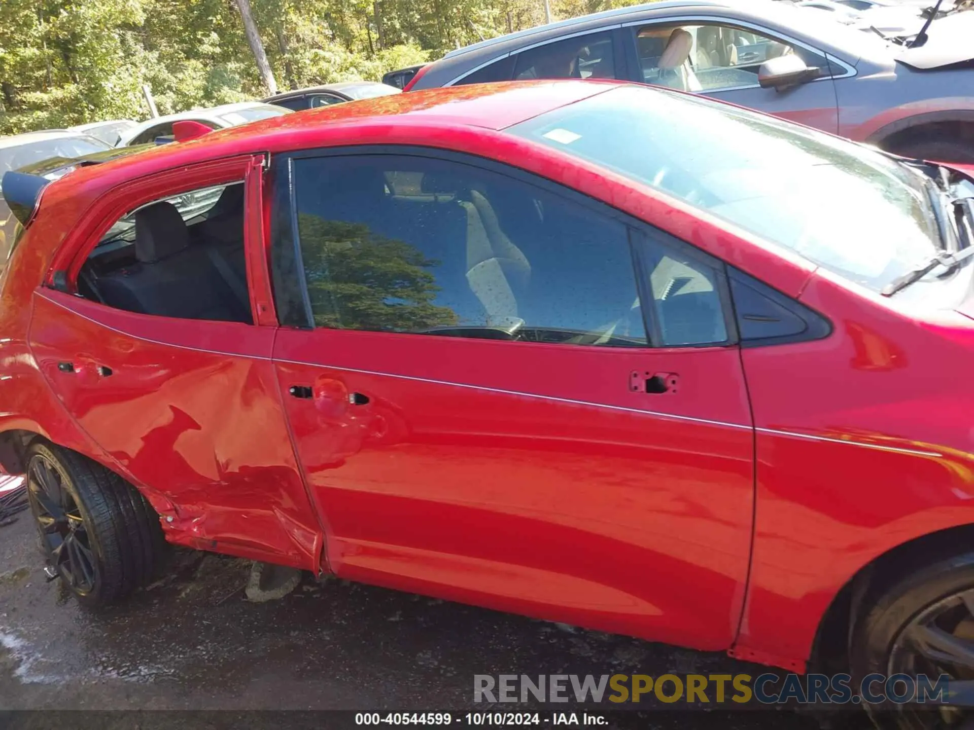 14 fotografías del automóvil dañado JTND4MBE1M3114949 TOYOTA COROLLA 2021