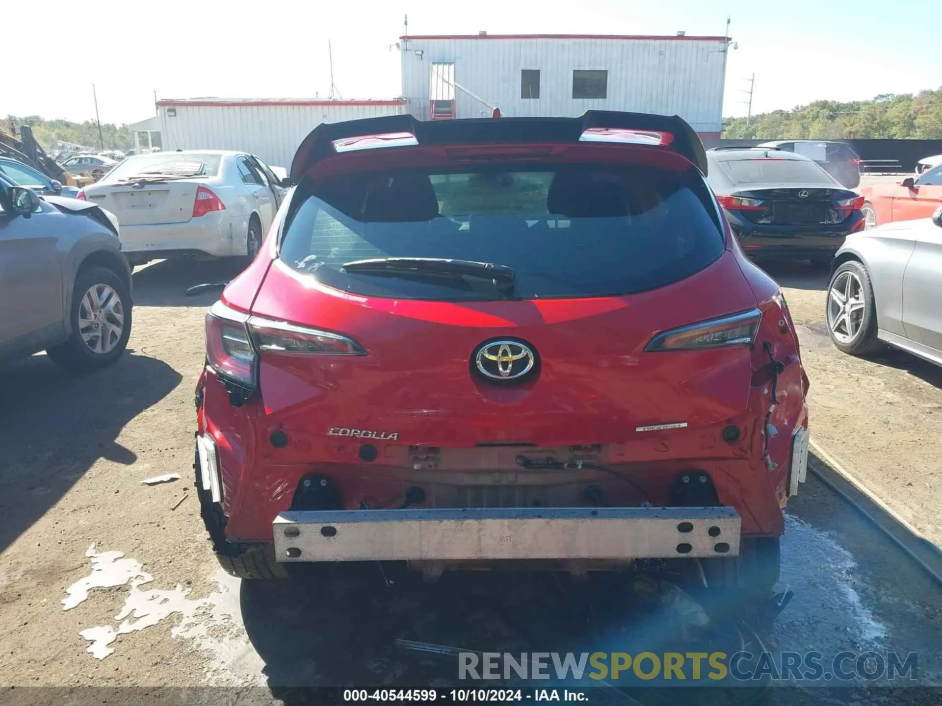 17 fotografías del automóvil dañado JTND4MBE1M3114949 TOYOTA COROLLA 2021