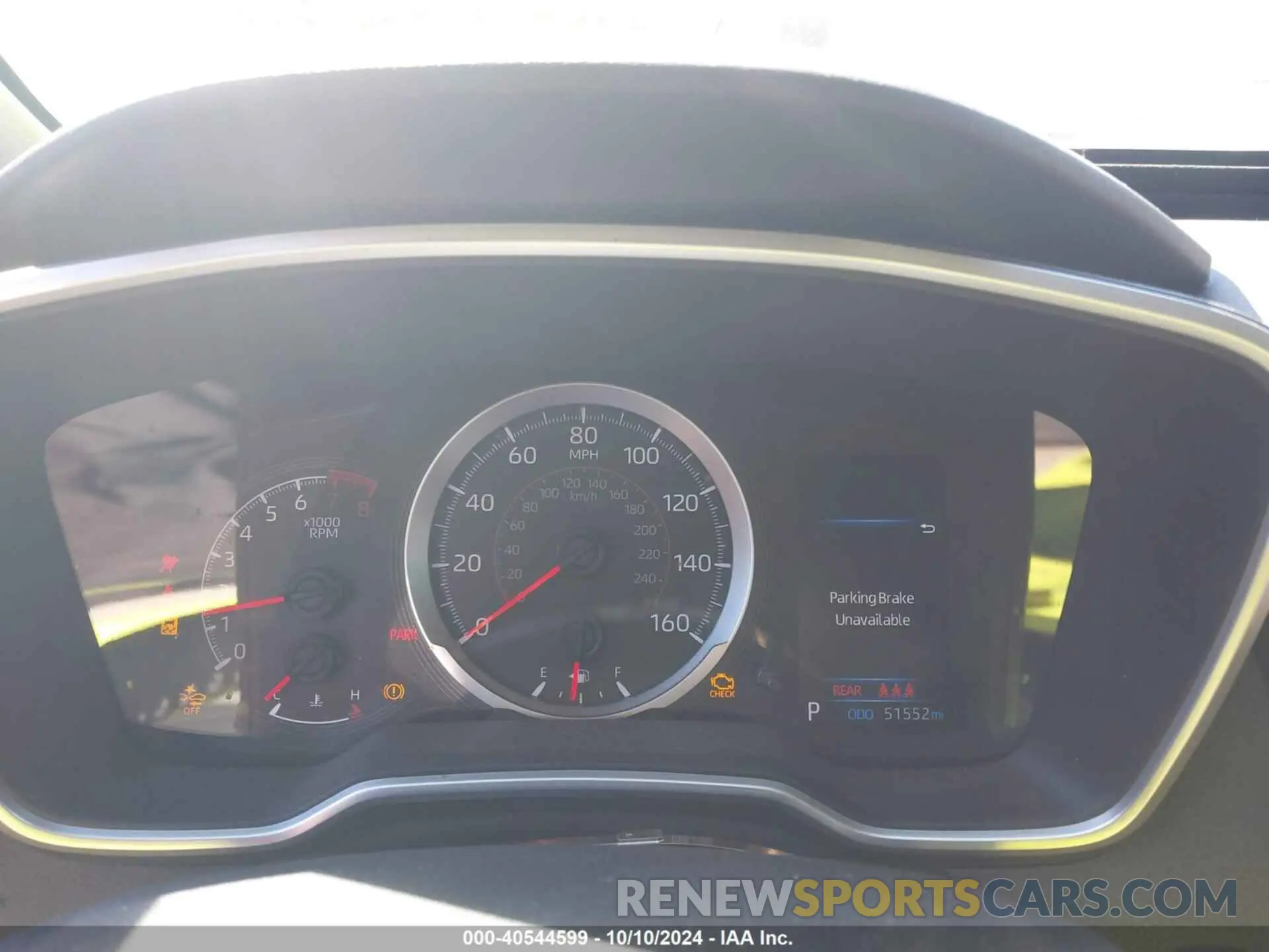 7 fotografías del automóvil dañado JTND4MBE1M3114949 TOYOTA COROLLA 2021