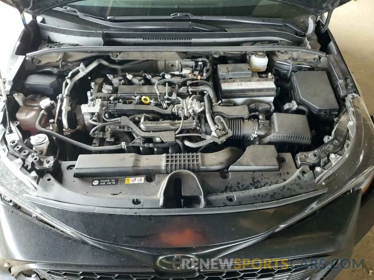 11 fotografías del automóvil dañado JTND4MBE1M3117043 TOYOTA COROLLA 2021
