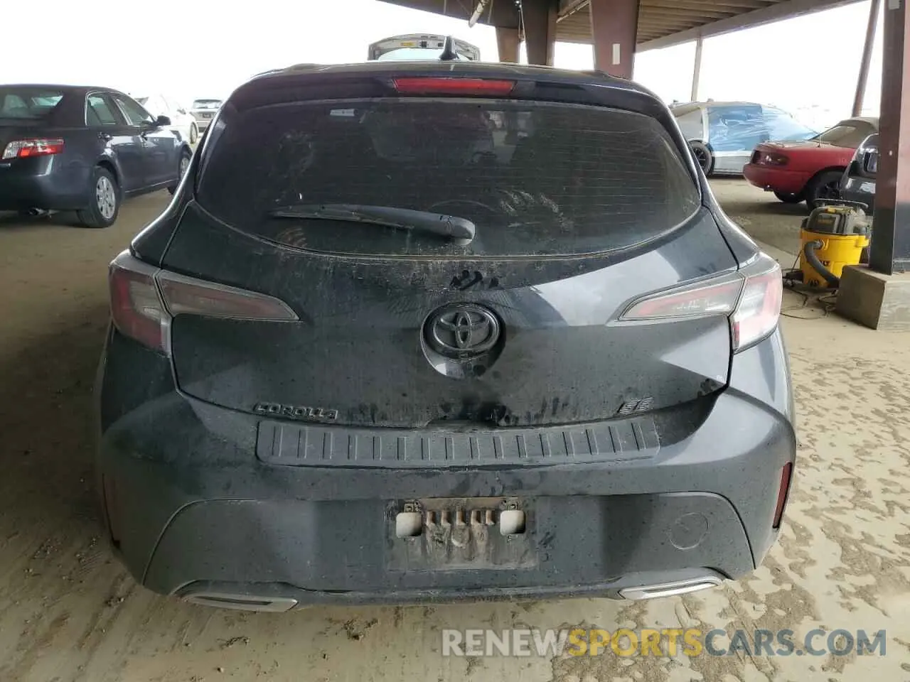 6 fotografías del automóvil dañado JTND4MBE1M3117043 TOYOTA COROLLA 2021