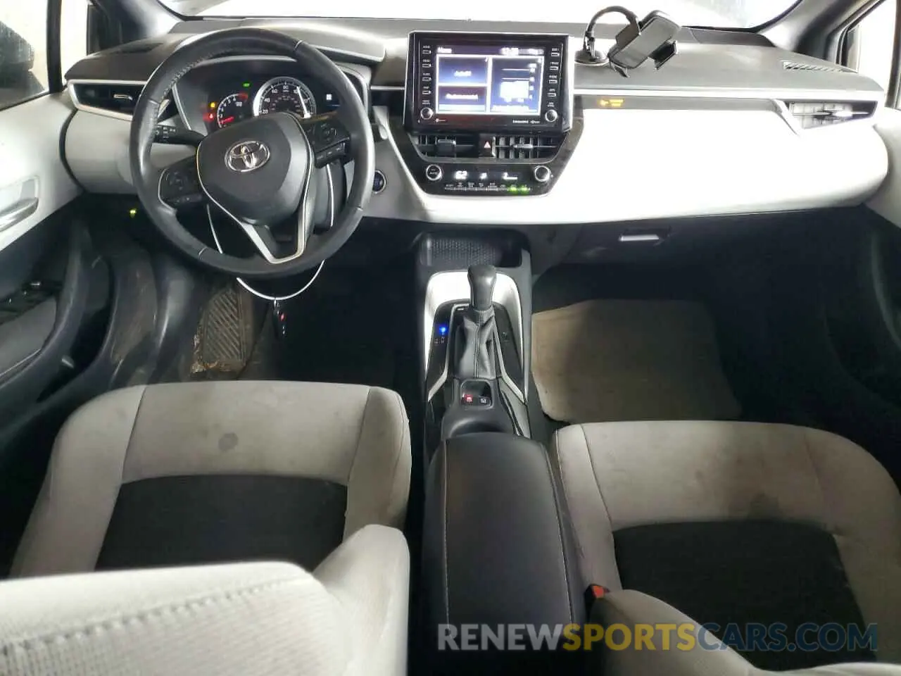 8 fotografías del automóvil dañado JTND4MBE1M3117043 TOYOTA COROLLA 2021