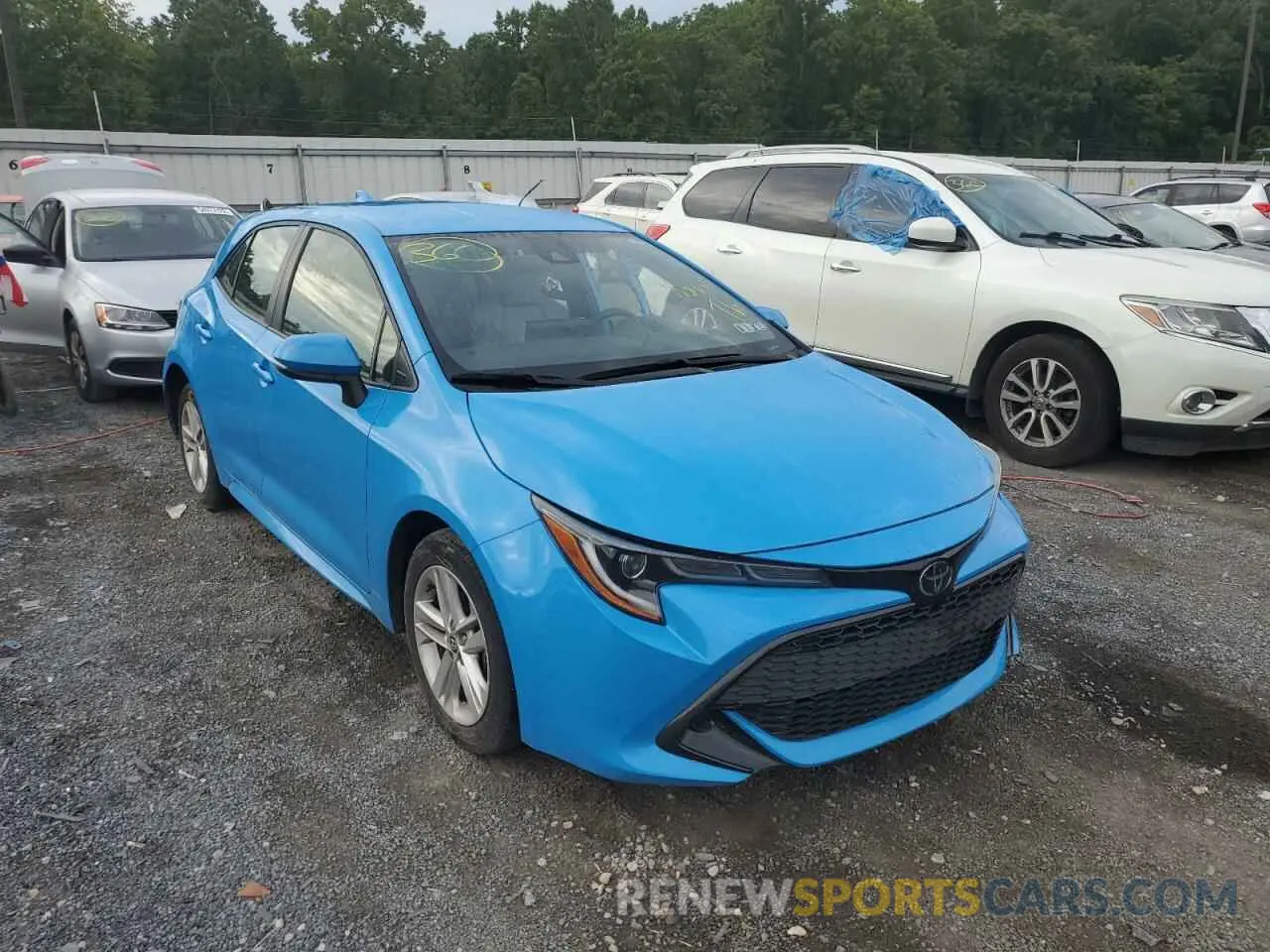 1 fotografías del automóvil dañado JTND4MBE1M3126194 TOYOTA COROLLA 2021