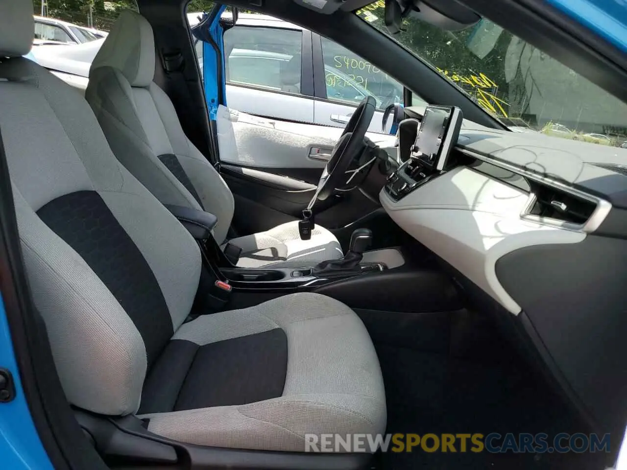 5 fotografías del automóvil dañado JTND4MBE1M3126194 TOYOTA COROLLA 2021