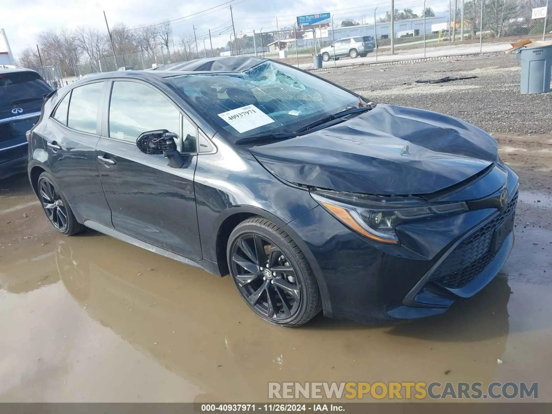 1 fotografías del automóvil dañado JTND4MBE1M3134621 TOYOTA COROLLA 2021
