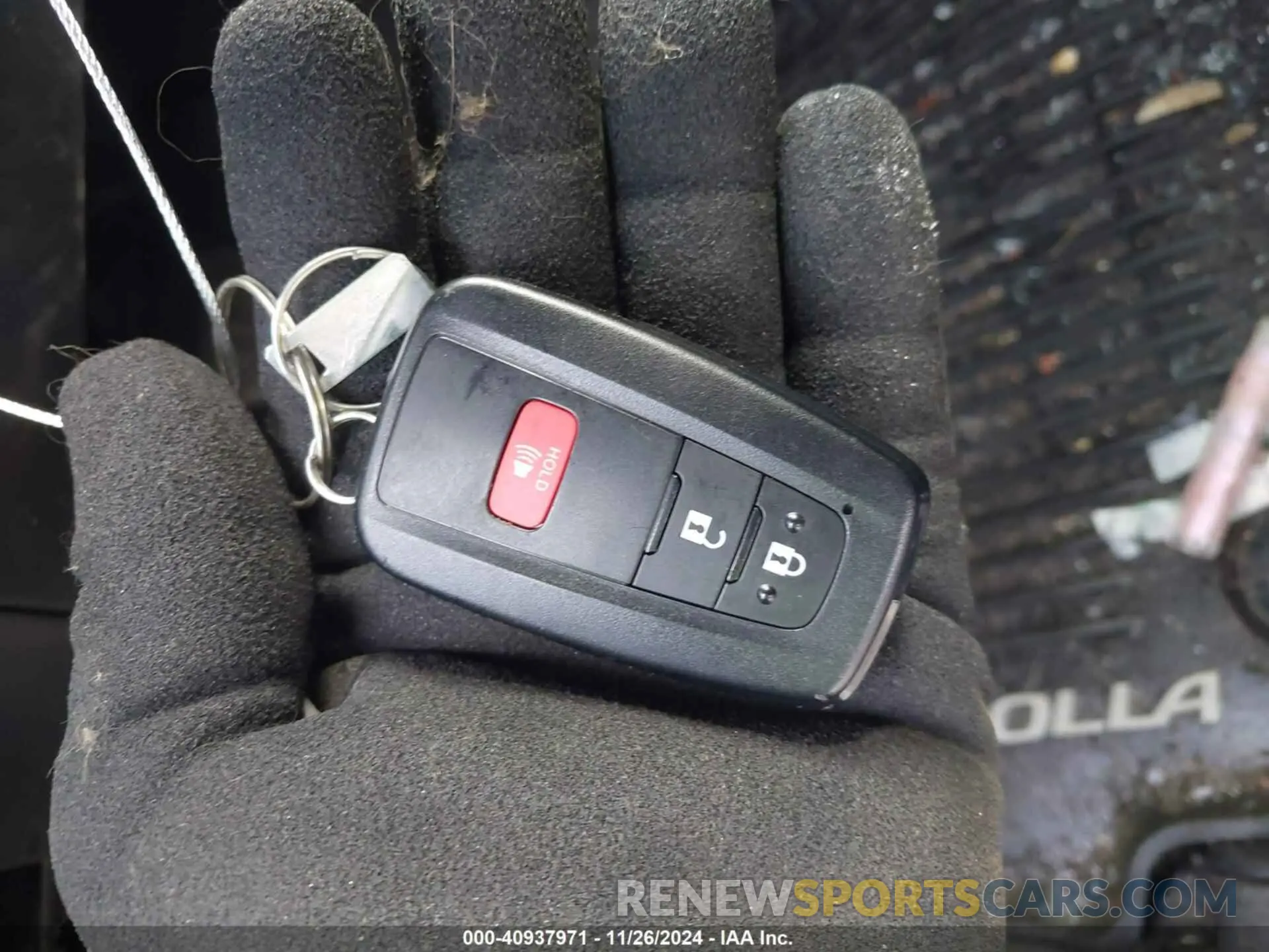 11 fotografías del automóvil dañado JTND4MBE1M3134621 TOYOTA COROLLA 2021
