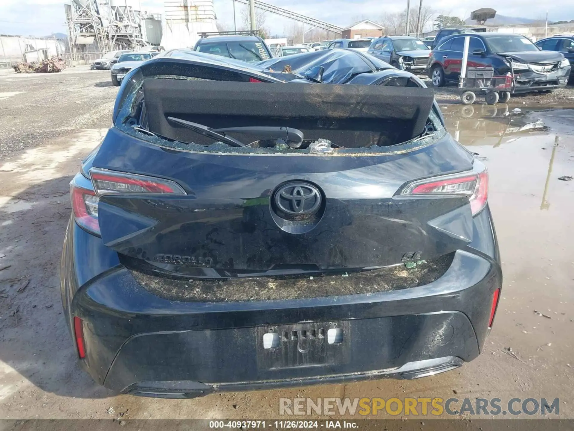 16 fotografías del automóvil dañado JTND4MBE1M3134621 TOYOTA COROLLA 2021
