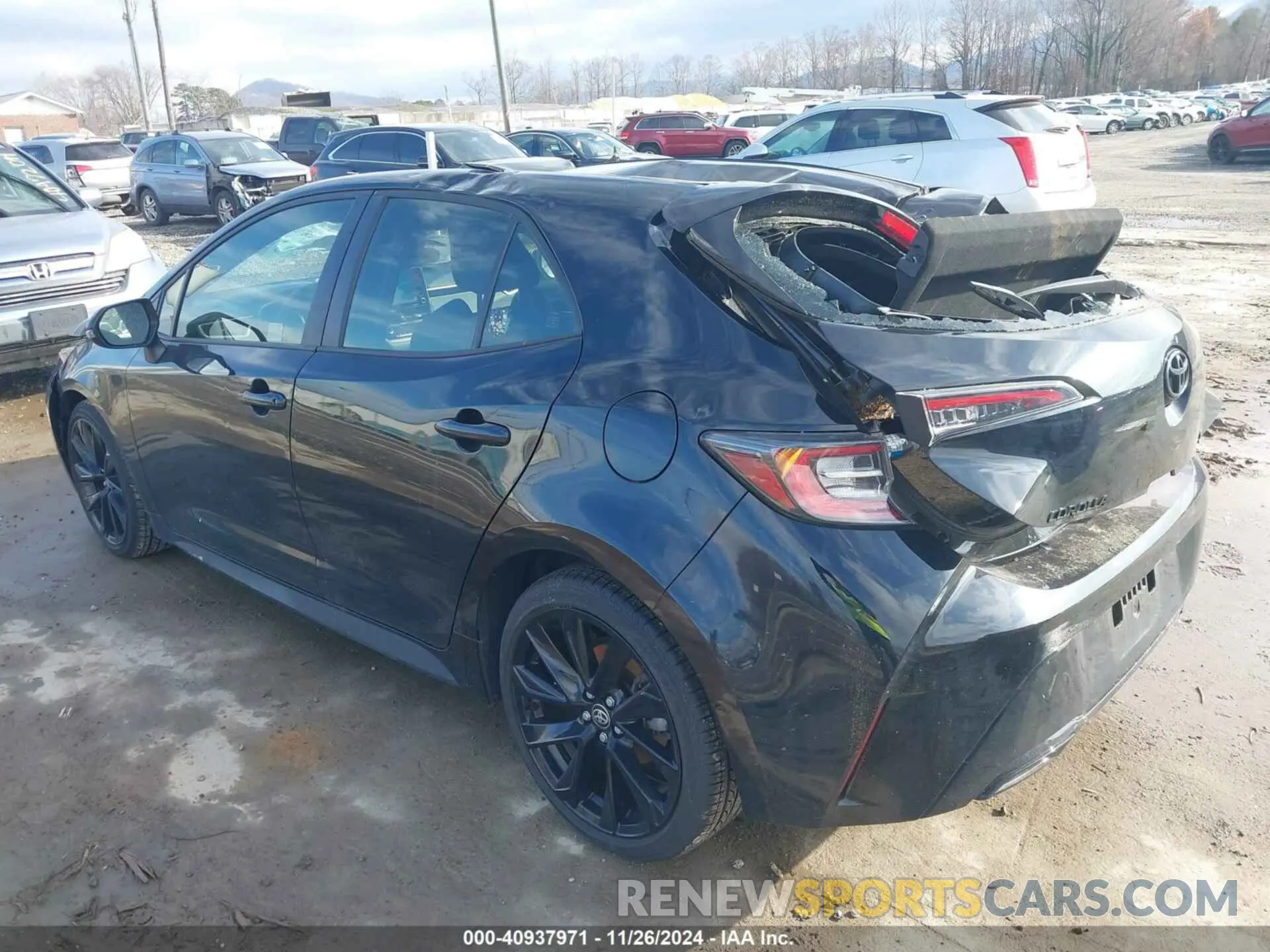 3 fotografías del automóvil dañado JTND4MBE1M3134621 TOYOTA COROLLA 2021