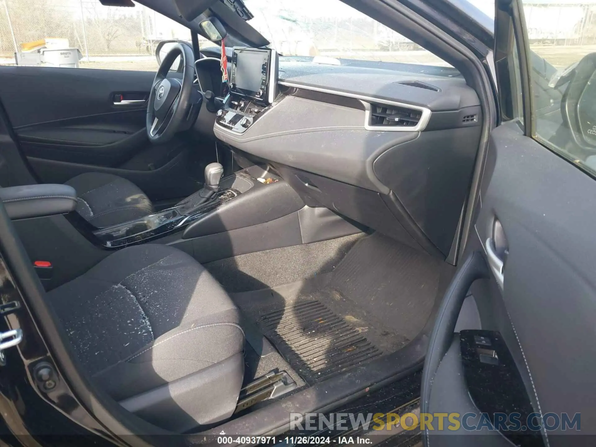 5 fotografías del automóvil dañado JTND4MBE1M3134621 TOYOTA COROLLA 2021