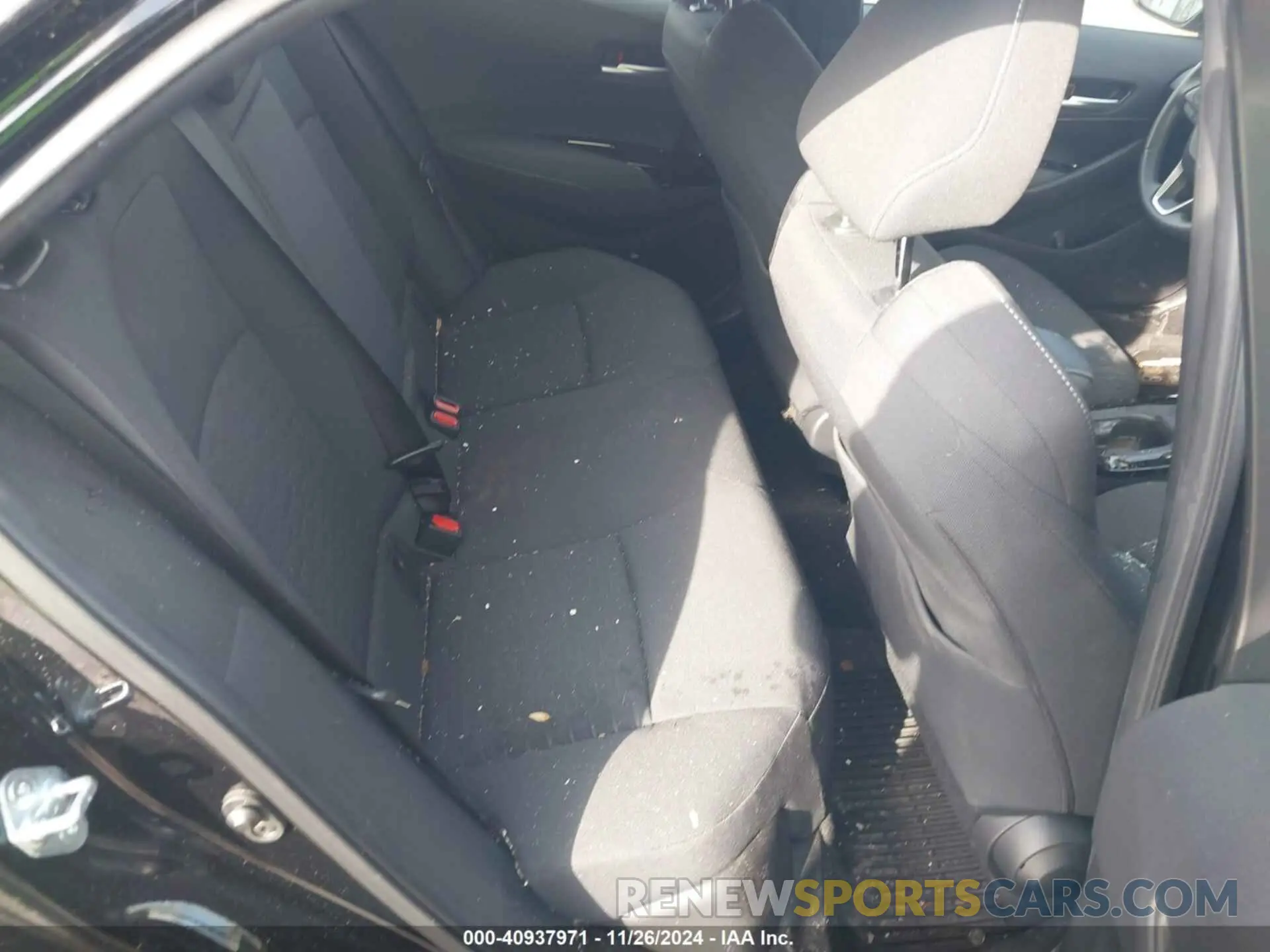 8 fotografías del automóvil dañado JTND4MBE1M3134621 TOYOTA COROLLA 2021