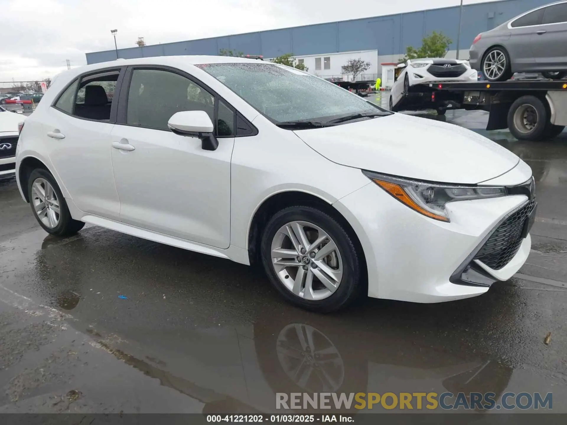 1 fotografías del automóvil dañado JTND4MBE1M3135655 TOYOTA COROLLA 2021