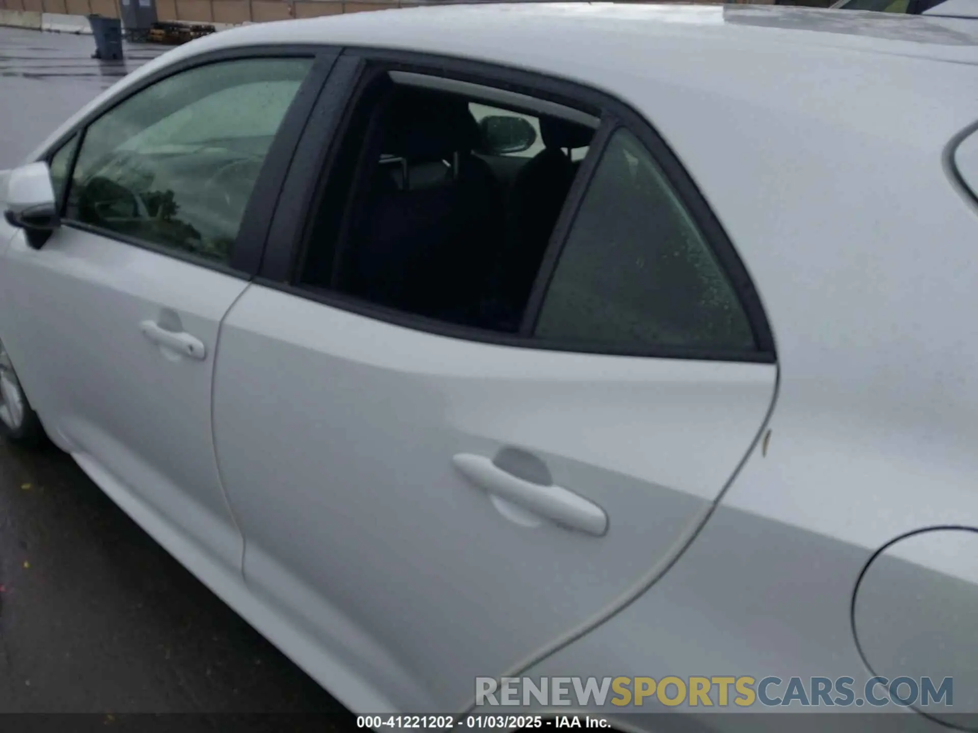 6 fotografías del automóvil dañado JTND4MBE1M3135655 TOYOTA COROLLA 2021