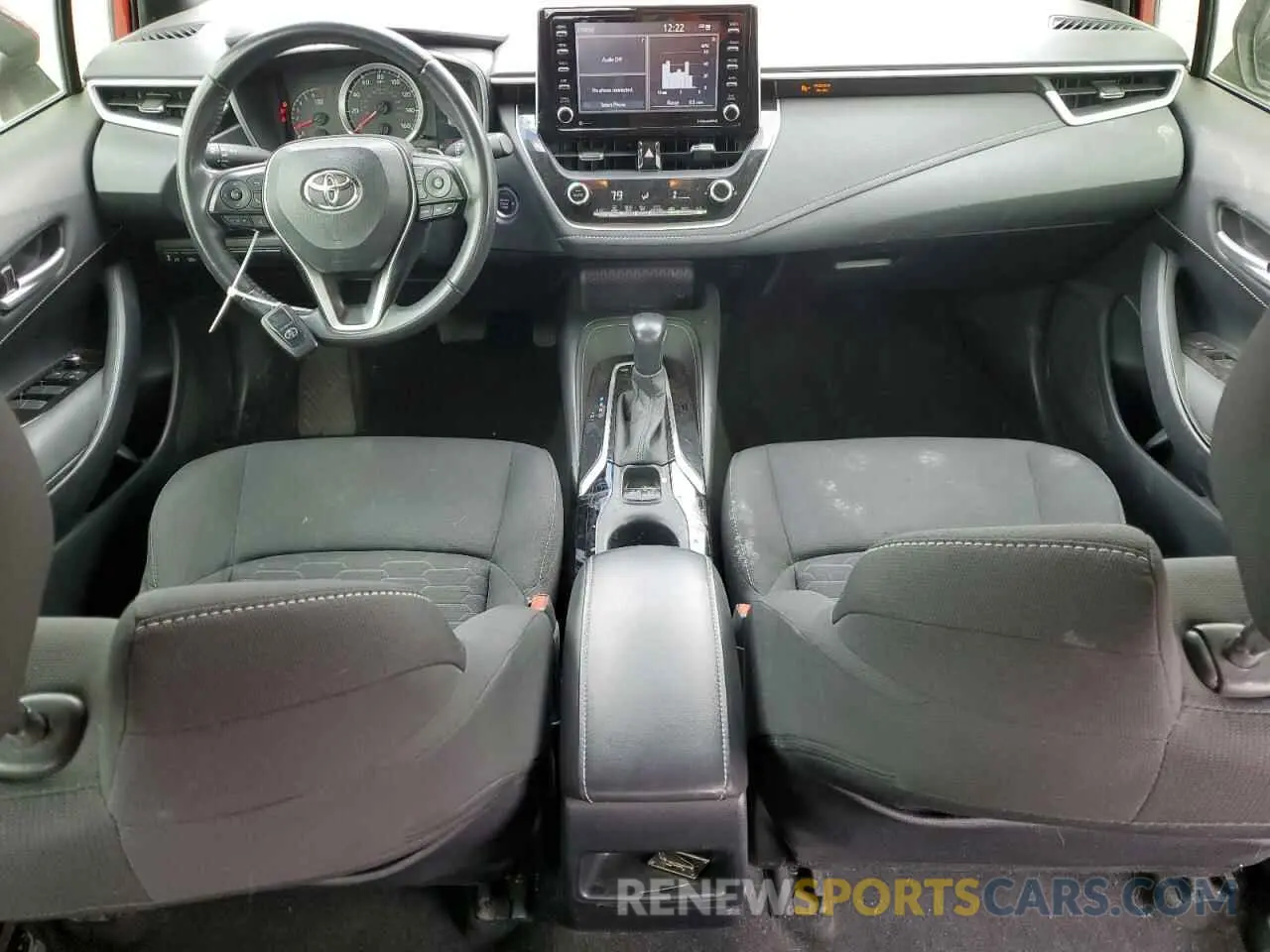 8 fotografías del automóvil dañado JTND4MBE2M3106889 TOYOTA COROLLA 2021