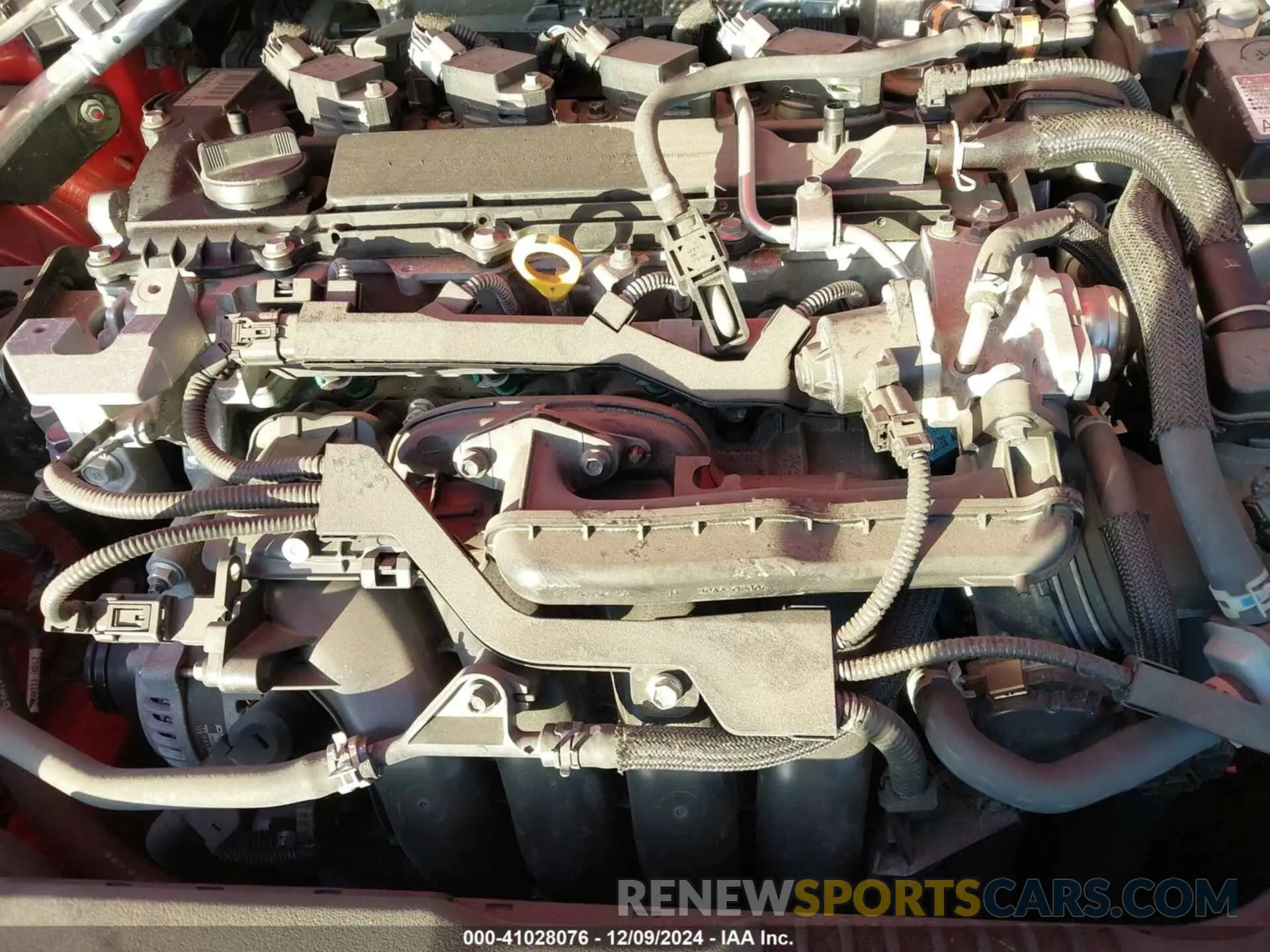 10 fotografías del automóvil dañado JTND4MBE2M3119139 TOYOTA COROLLA 2021