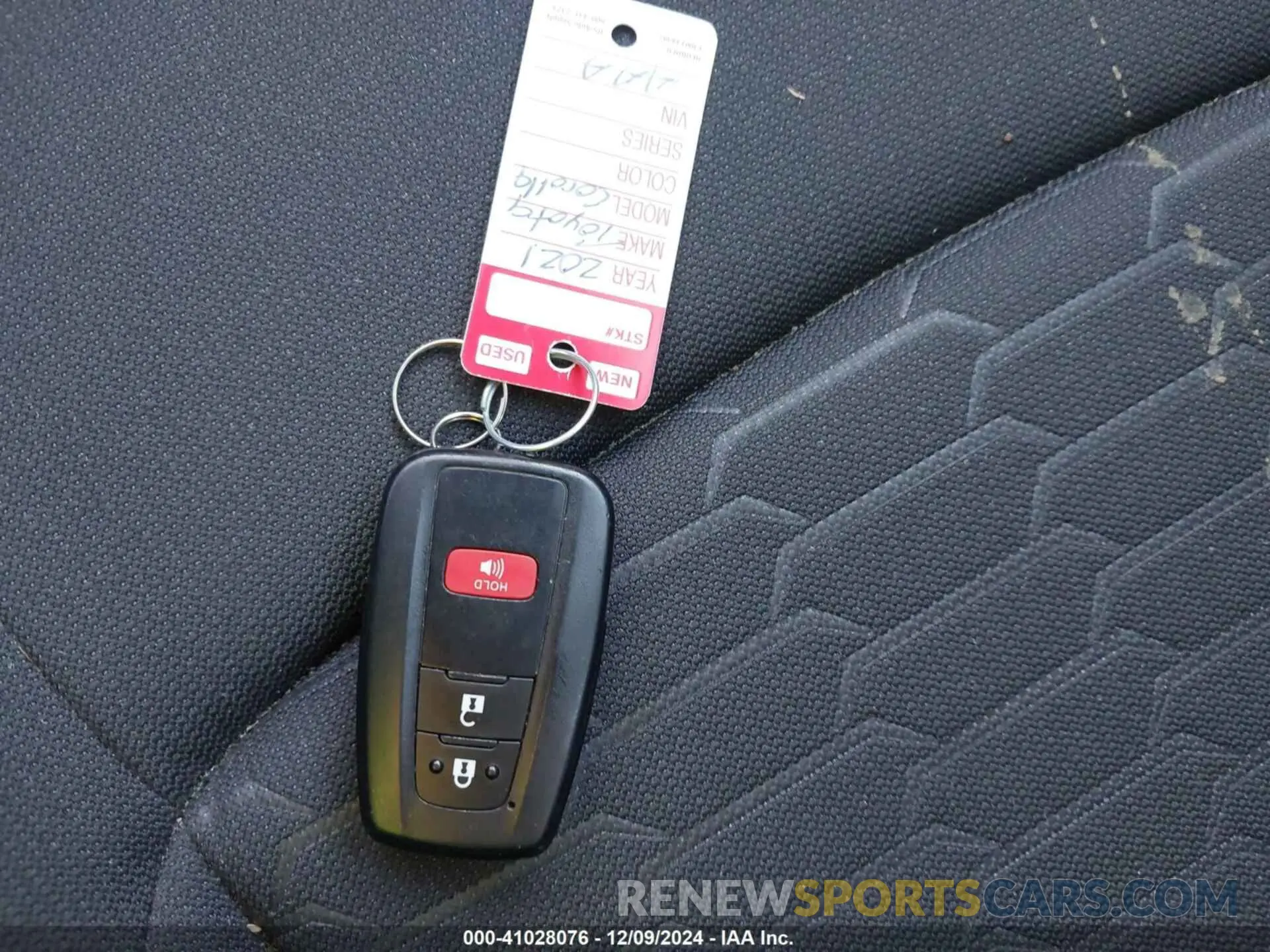 11 fotografías del automóvil dañado JTND4MBE2M3119139 TOYOTA COROLLA 2021