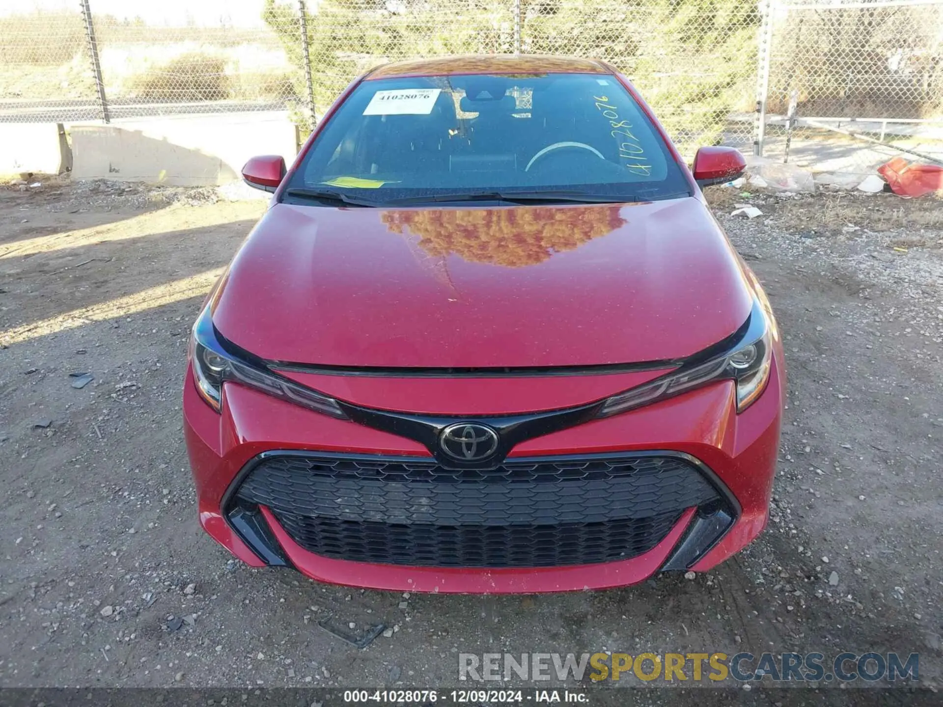 13 fotografías del automóvil dañado JTND4MBE2M3119139 TOYOTA COROLLA 2021