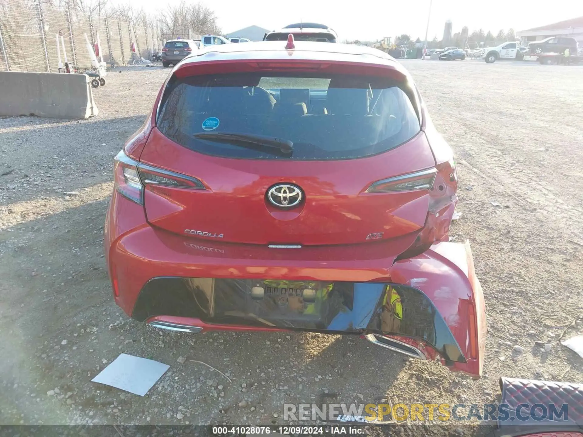 17 fotografías del automóvil dañado JTND4MBE2M3119139 TOYOTA COROLLA 2021