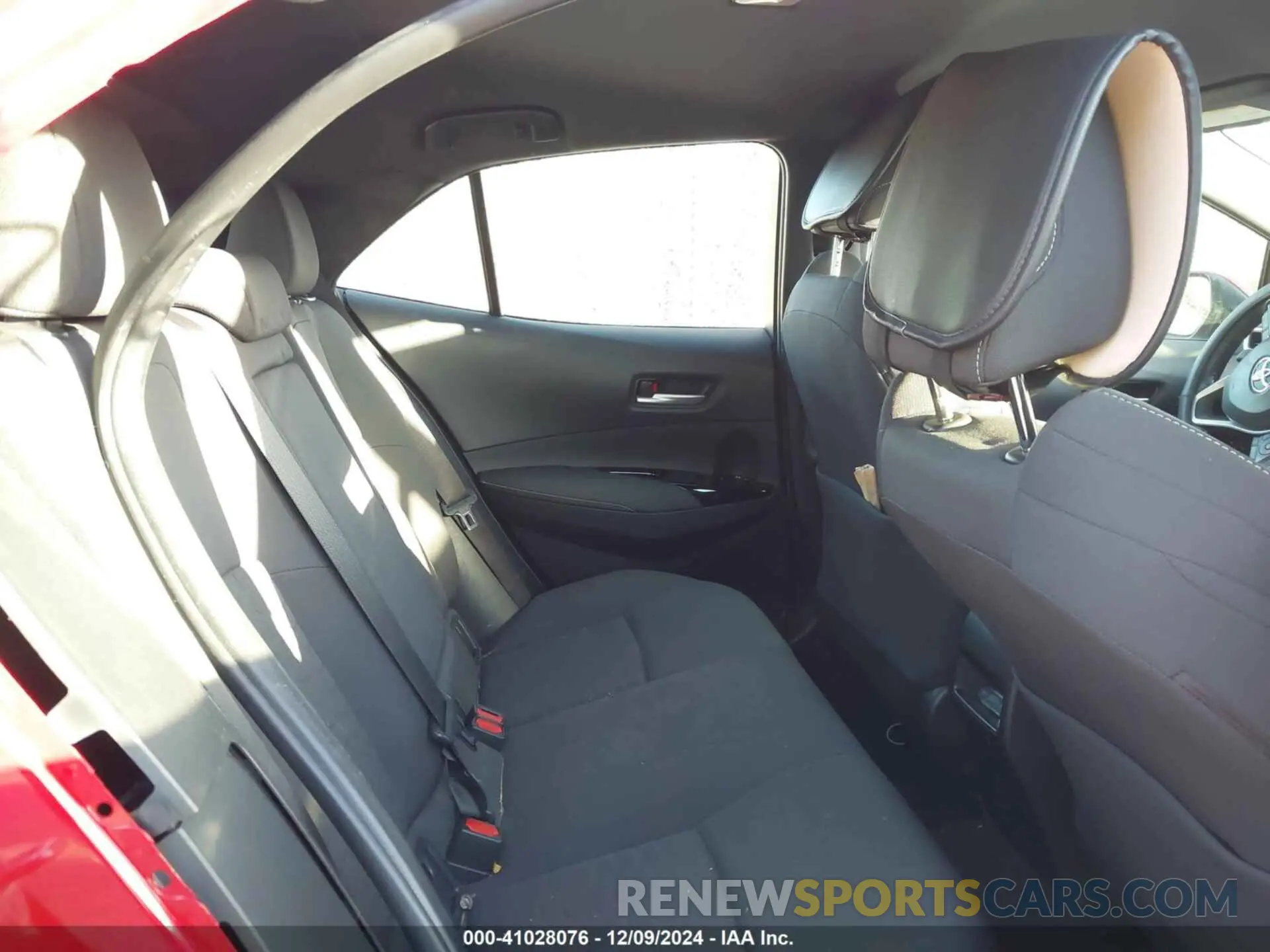 8 fotografías del automóvil dañado JTND4MBE2M3119139 TOYOTA COROLLA 2021