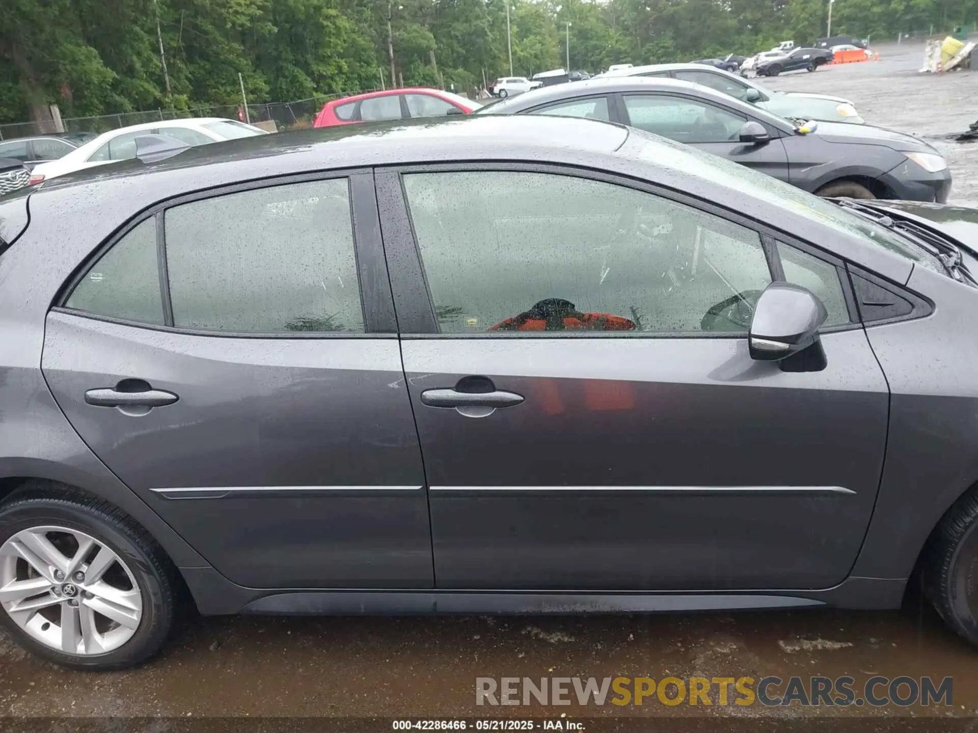 14 fotografías del automóvil dañado JTND4MBE2M3123157 TOYOTA COROLLA 2021