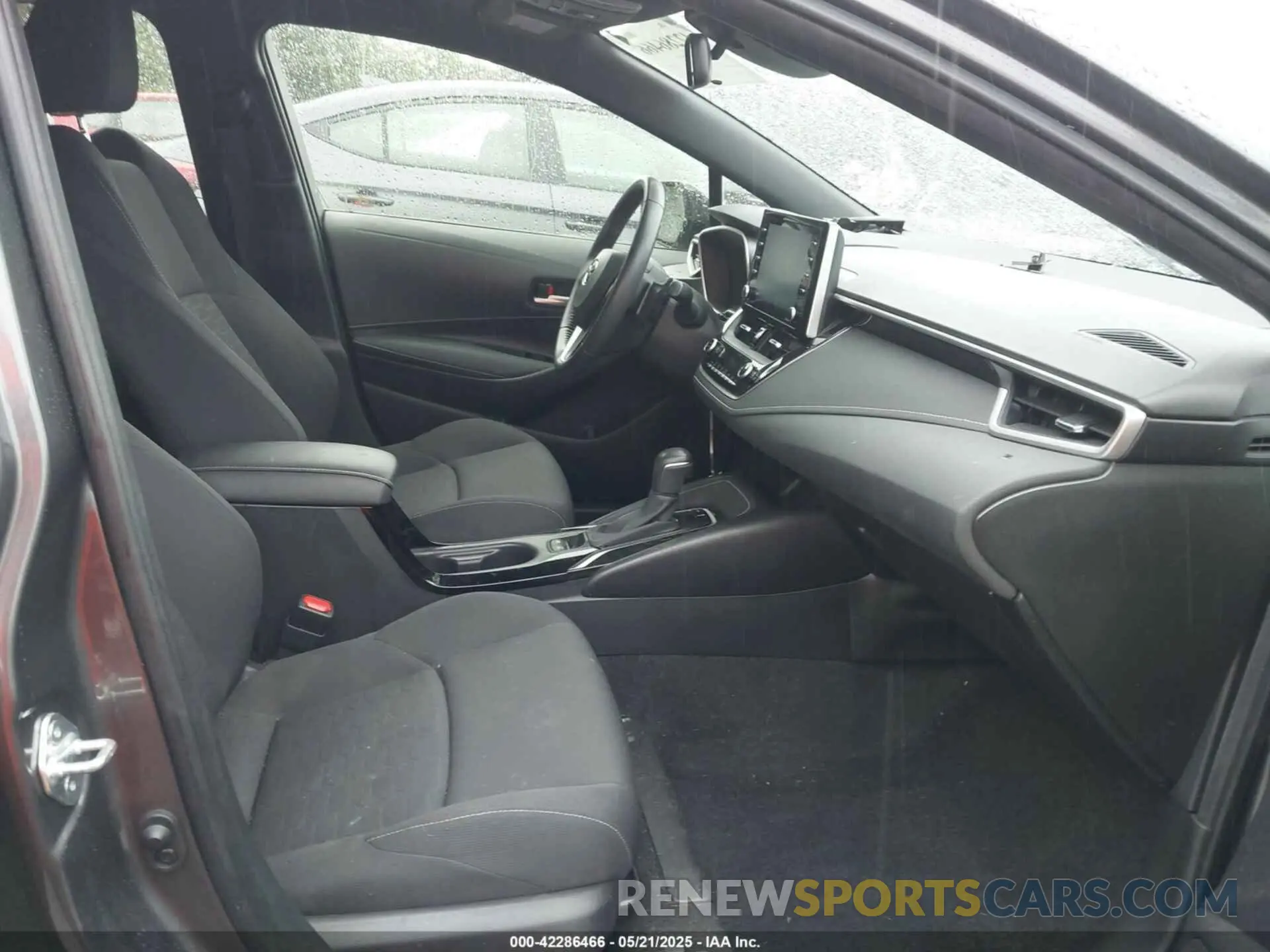 5 fotografías del automóvil dañado JTND4MBE2M3123157 TOYOTA COROLLA 2021
